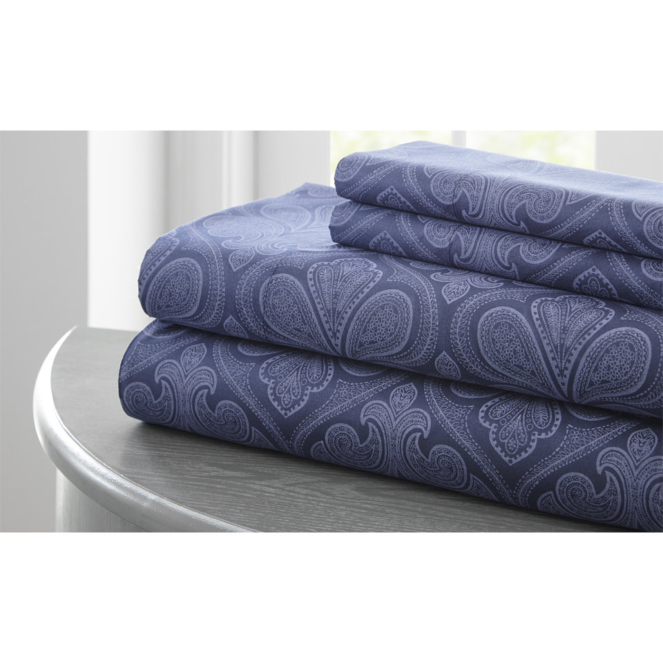 Charlton Home Fitzlewis 300 Thread Count Microfiber Sheet Set & Reviews