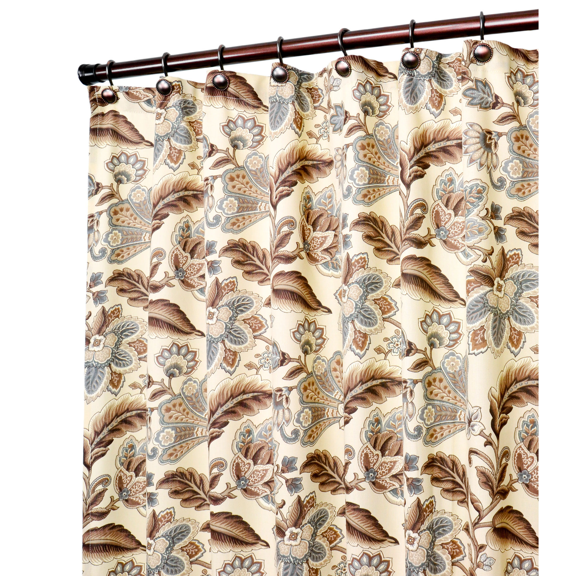 Charlton Home Fulton Jacobean Floral Print Shower Curtain & Reviews