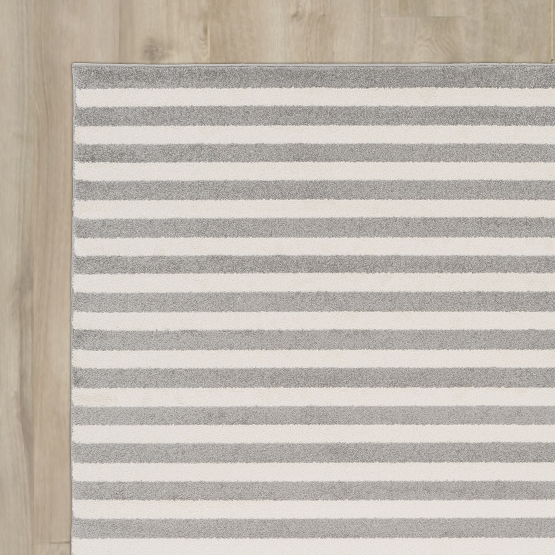 Brayden Studio Horizon Ivory & Gray Area Rug & Reviews Wayfair