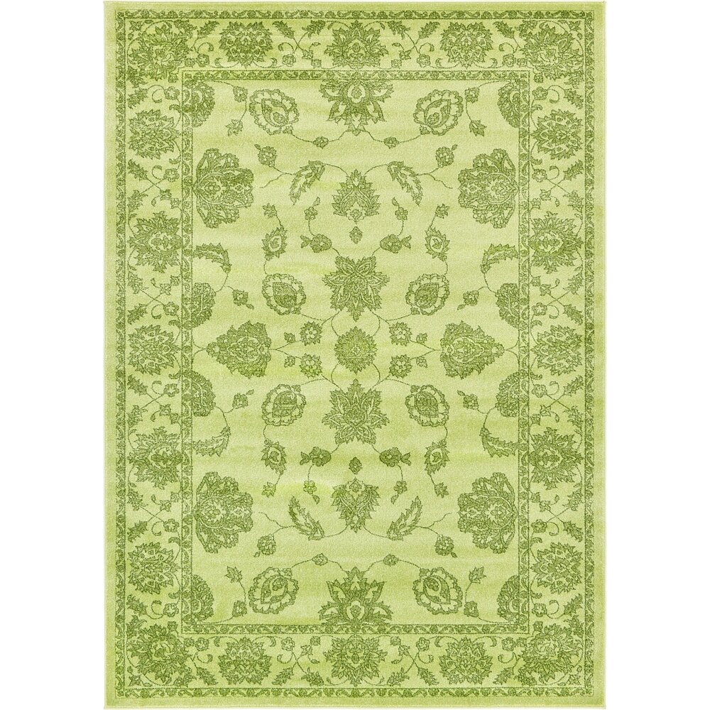 Unique Loom La Jolla Light Green Area Rug & Reviews | Wayfair