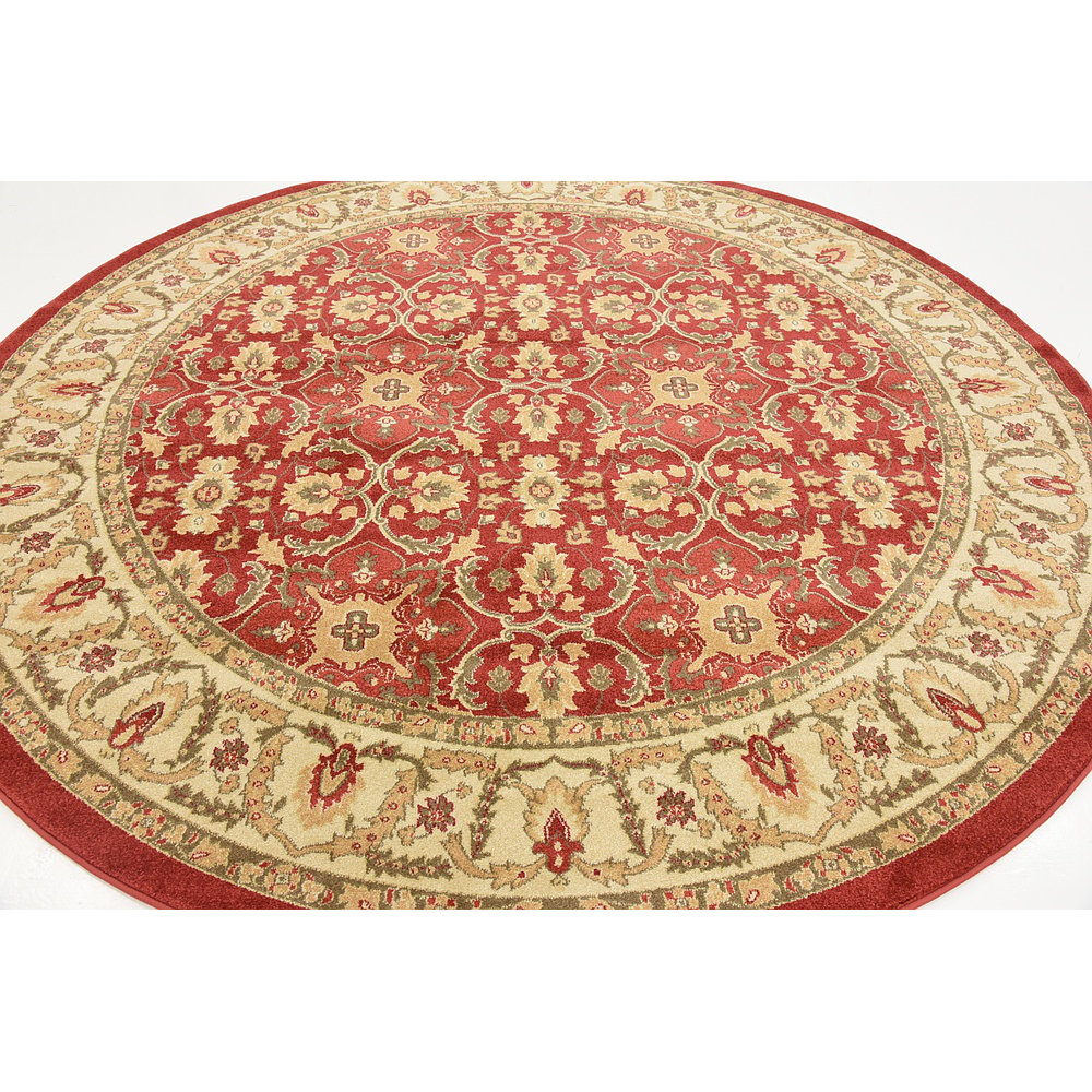 Heritage Rust Red Area Rug Wayfair