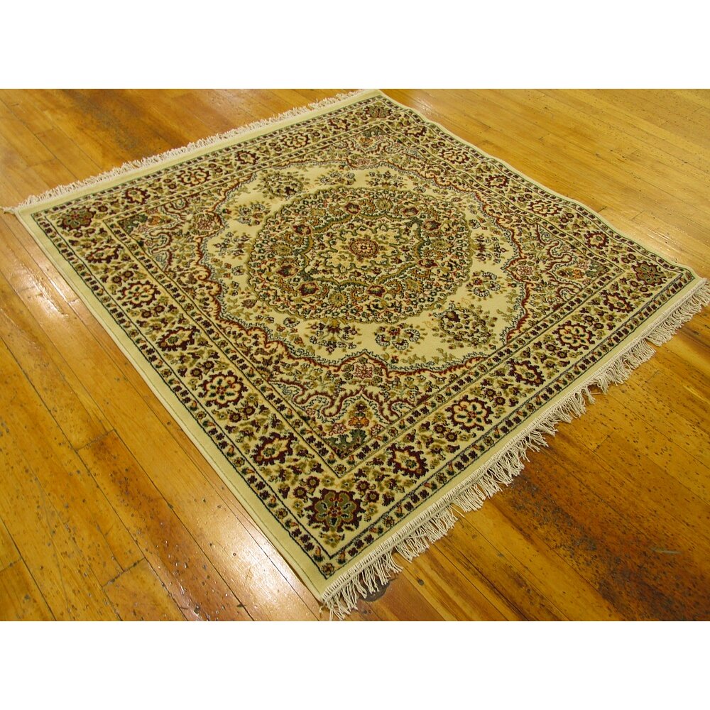 Kashan Ivory Area Rug | Wayfair