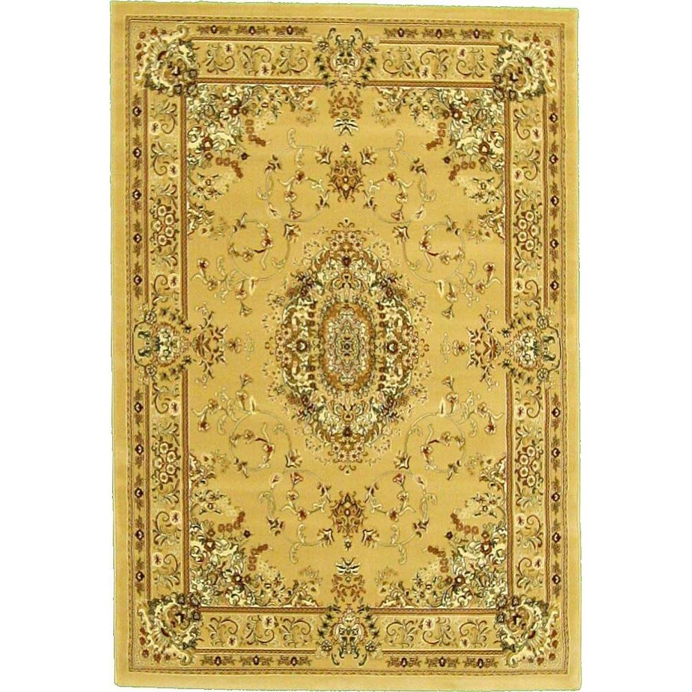 Tabriz Tan Area Rug Wayfair