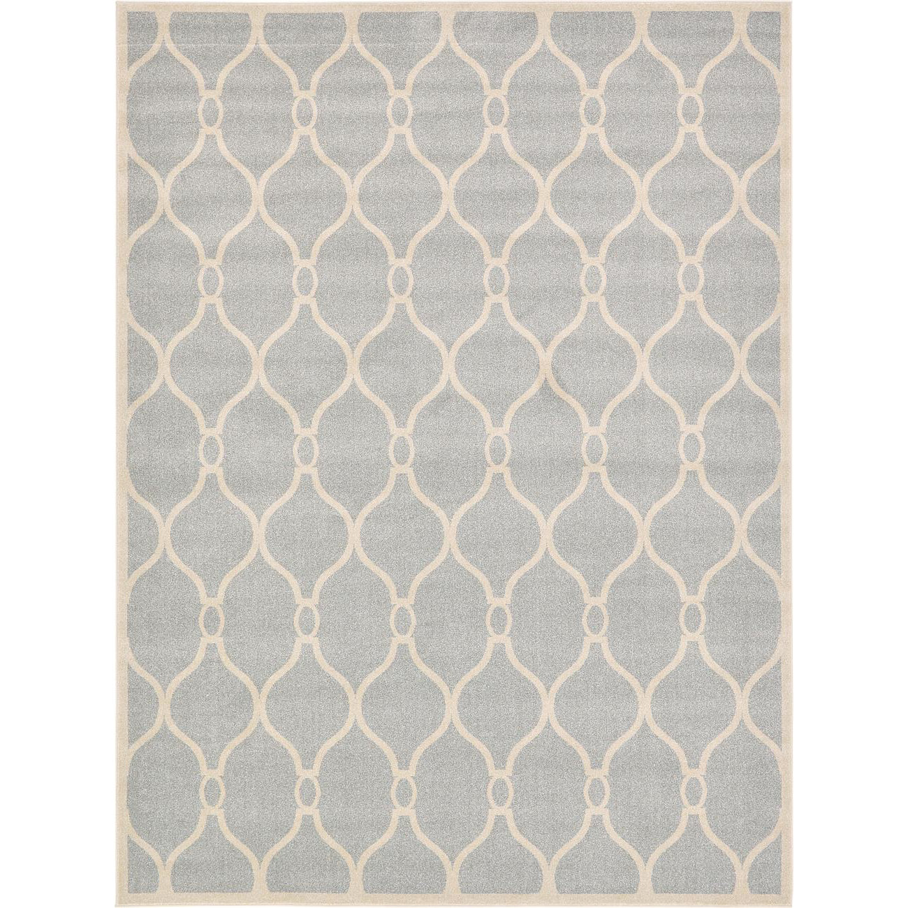 Unique Loom Trellis Light Gray Area Rug & Reviews Wayfair