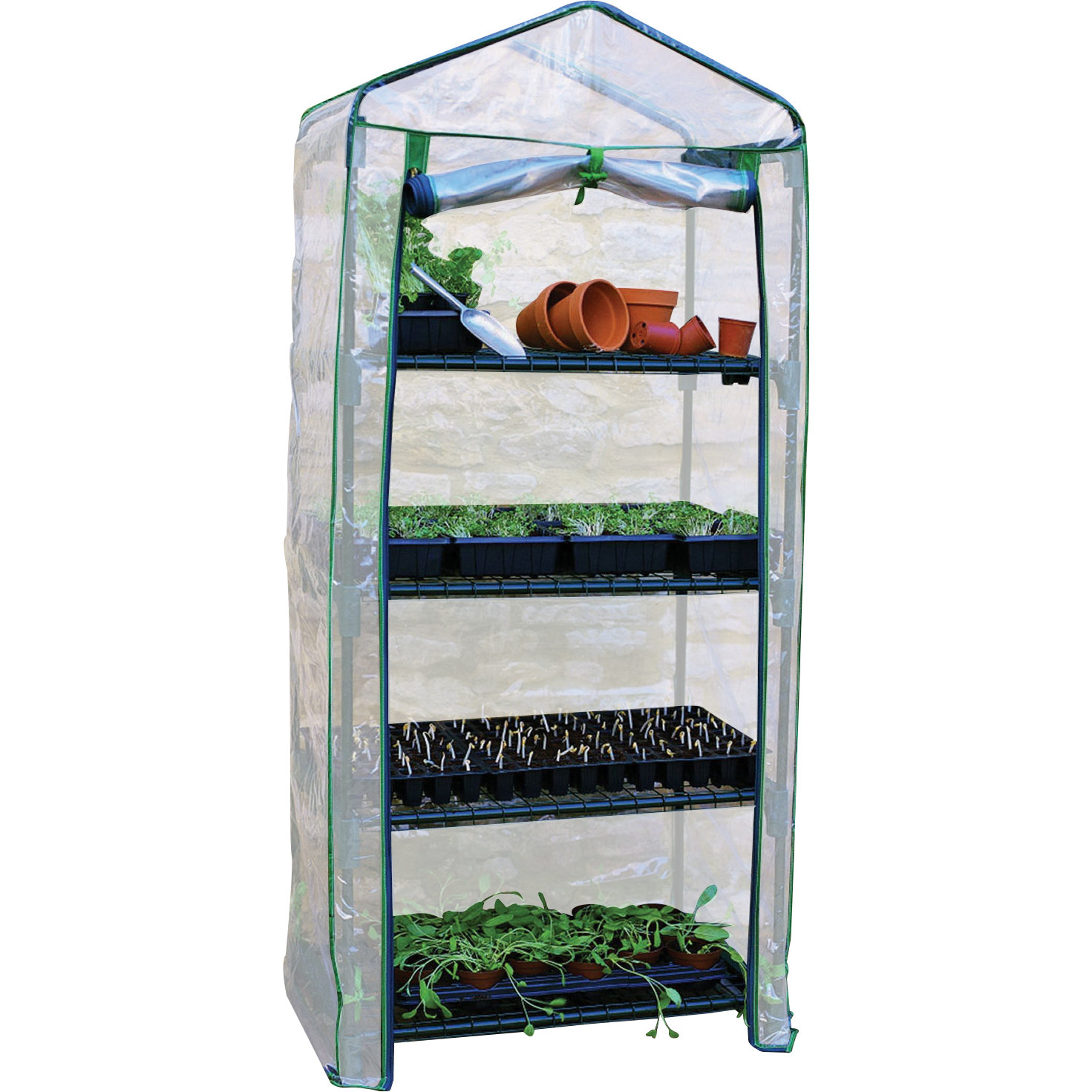 Gardman Rainbow Plastic Growing Rack Greenhouse & Reviews Wayfair
