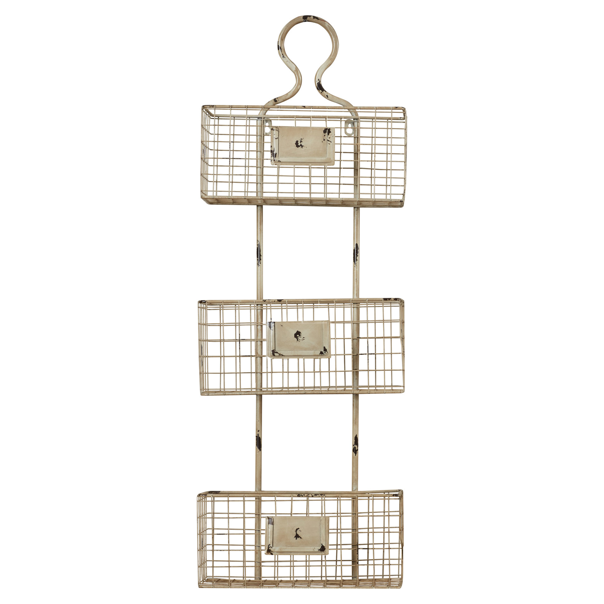 Lark Manor 3 Tier Wire Basket Wall Shelf & Reviews Wayfair