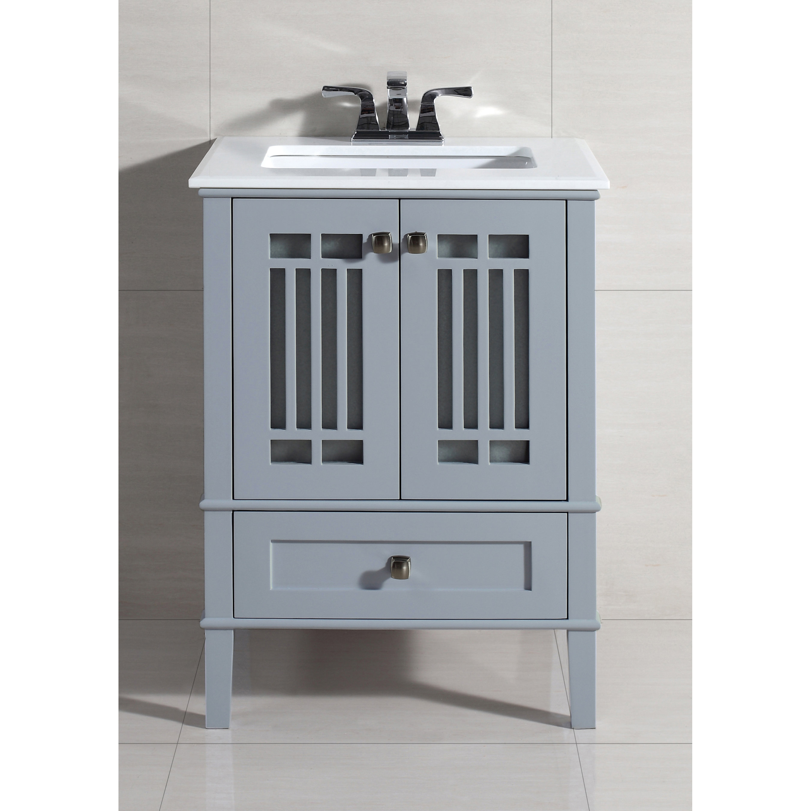 Lark Manor Desjardins 25" Single Bathroom Vanity Set & Reviews Wayfair