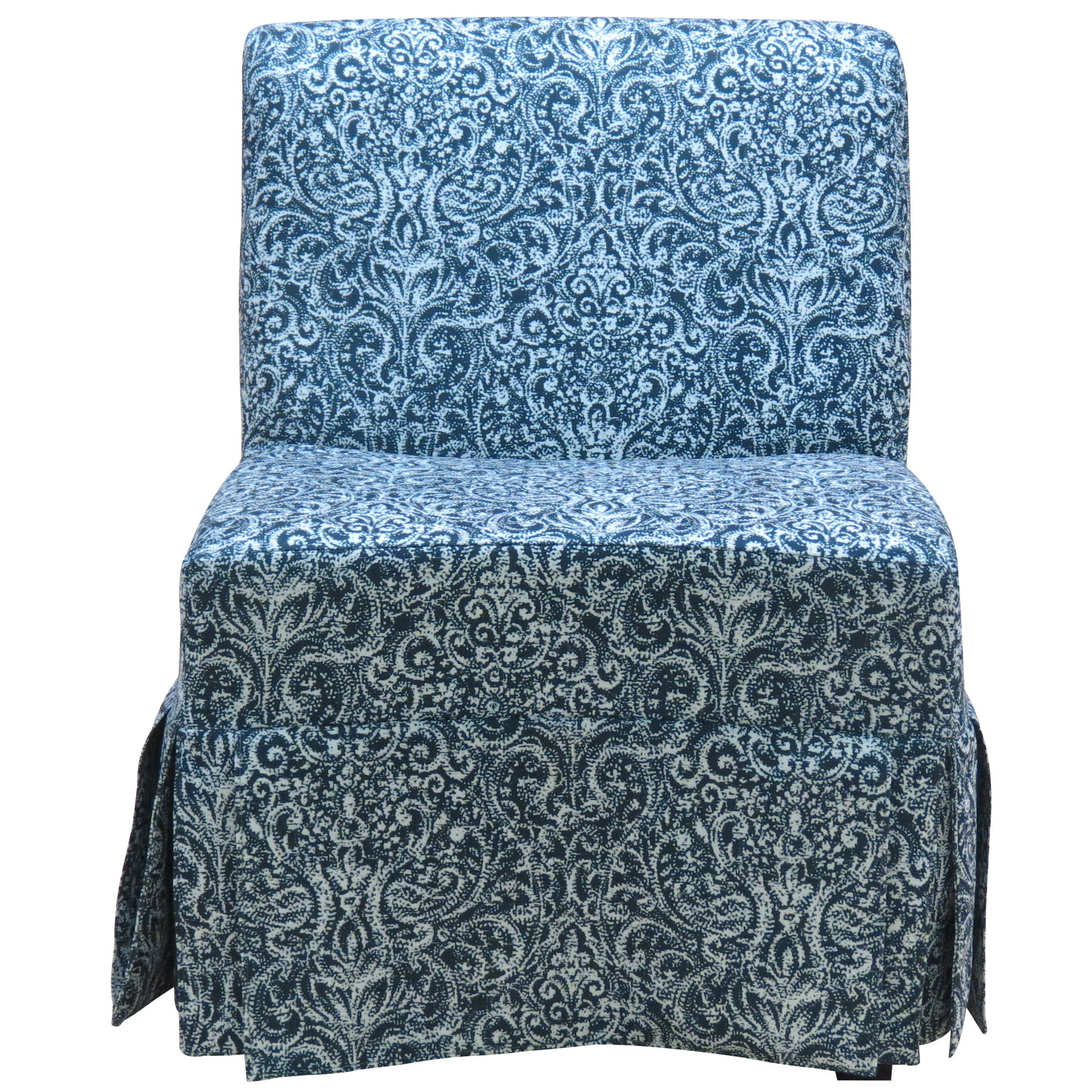 Lark Manor Tiago Skirted Armless Slipper Chair & Reviews Wayfair