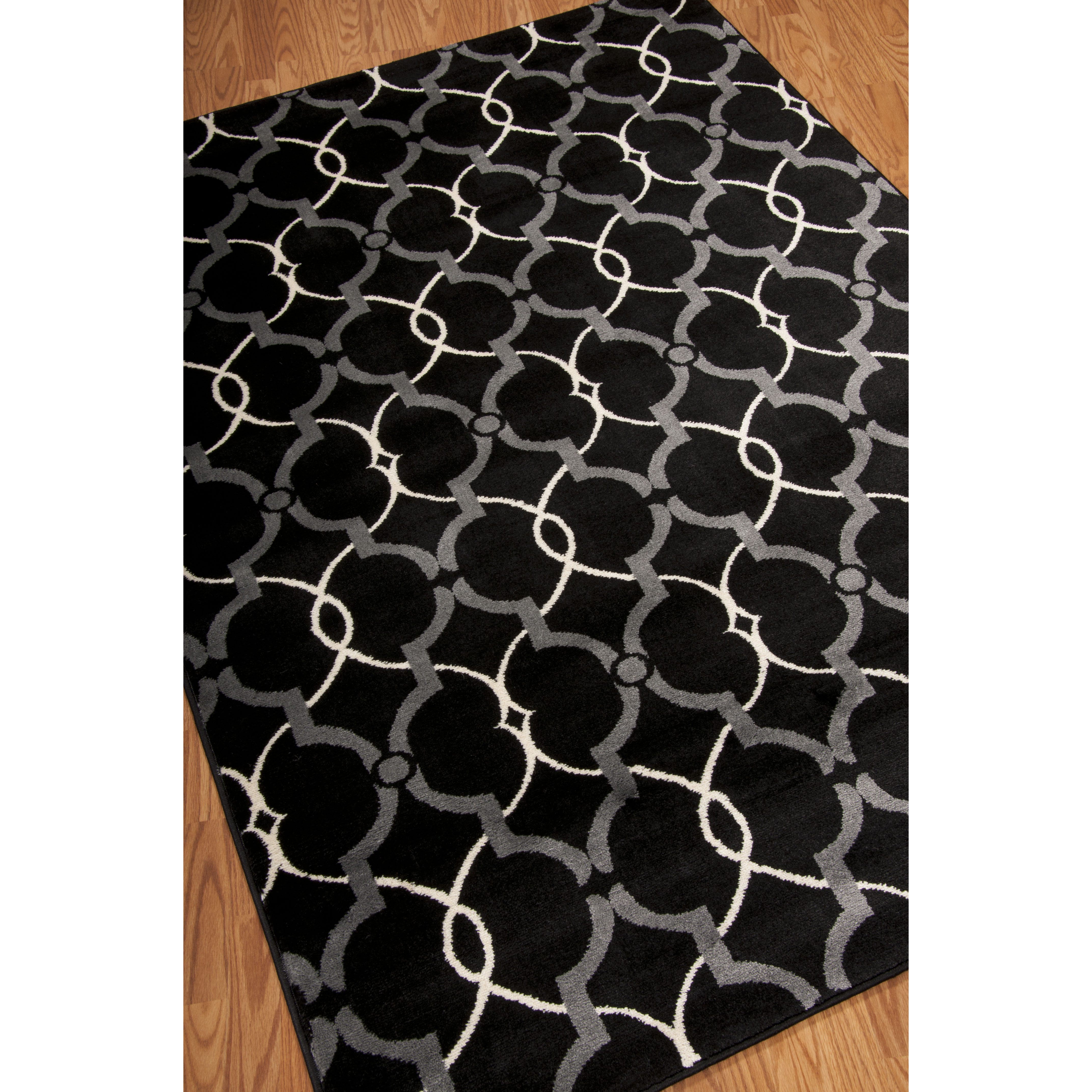 Nourison Nova Black / White Area Rug & Reviews Wayfair