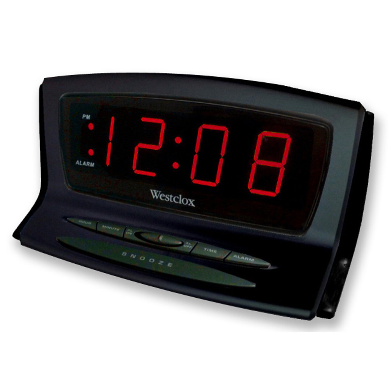 Electric Instant Set Alarm Clock 70012BK