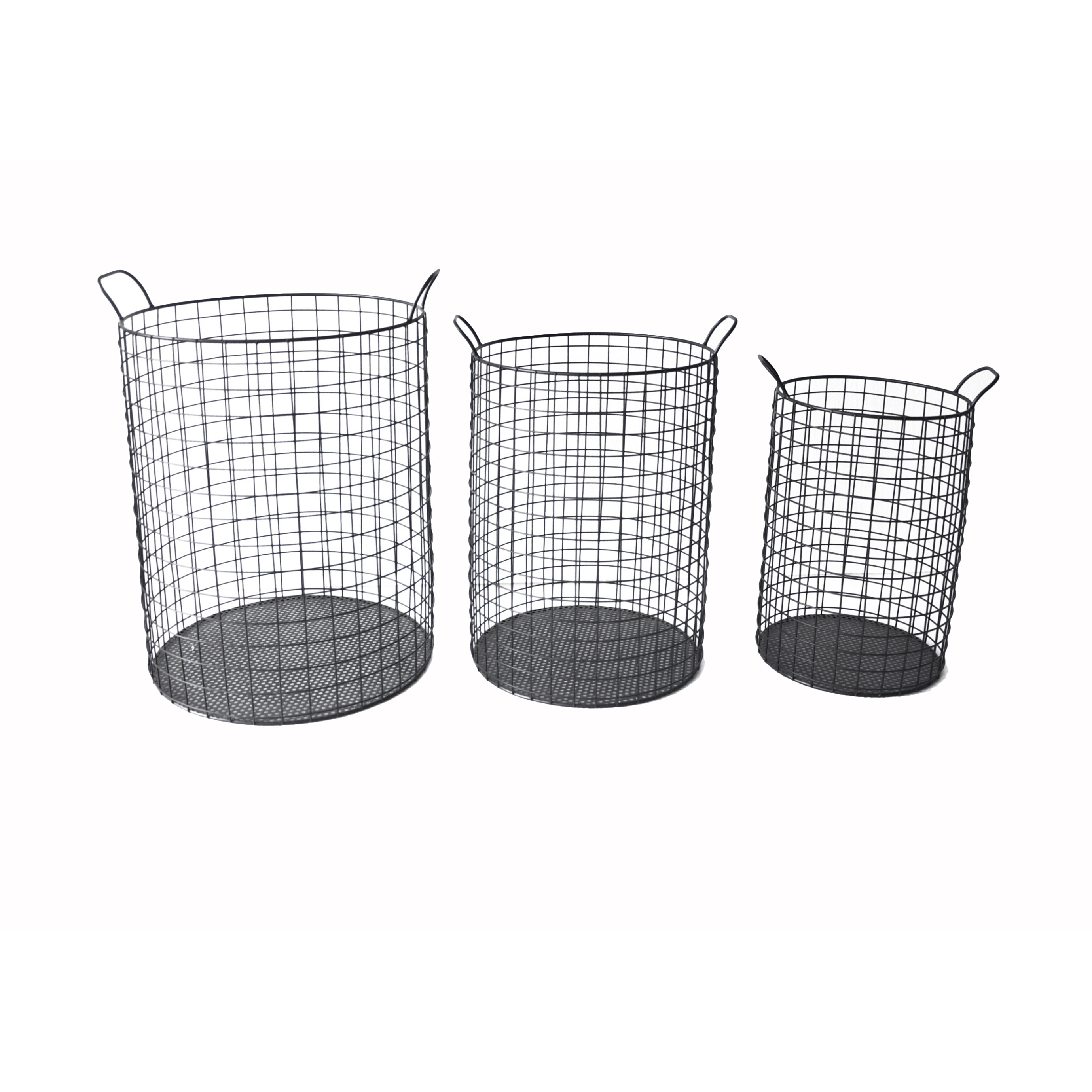 Tall Cylinder Wire Storage Bins Wayfair