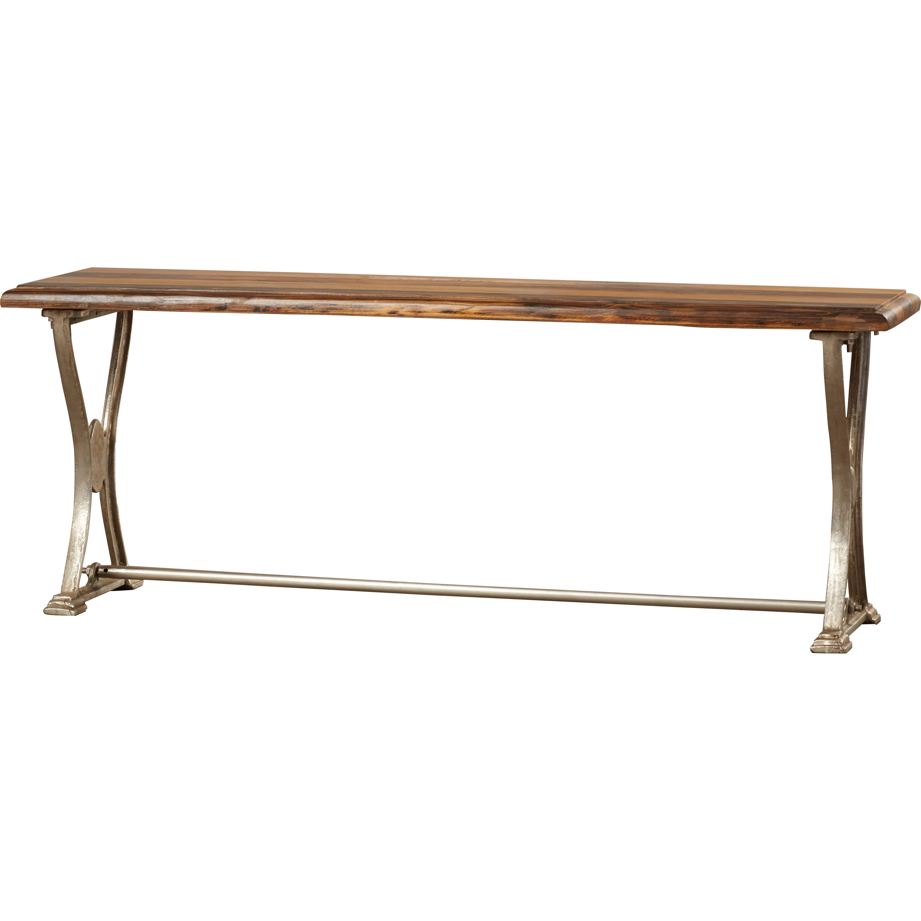 One Allium Way Wood and Metal Entryway Bench & Reviews Wayfair