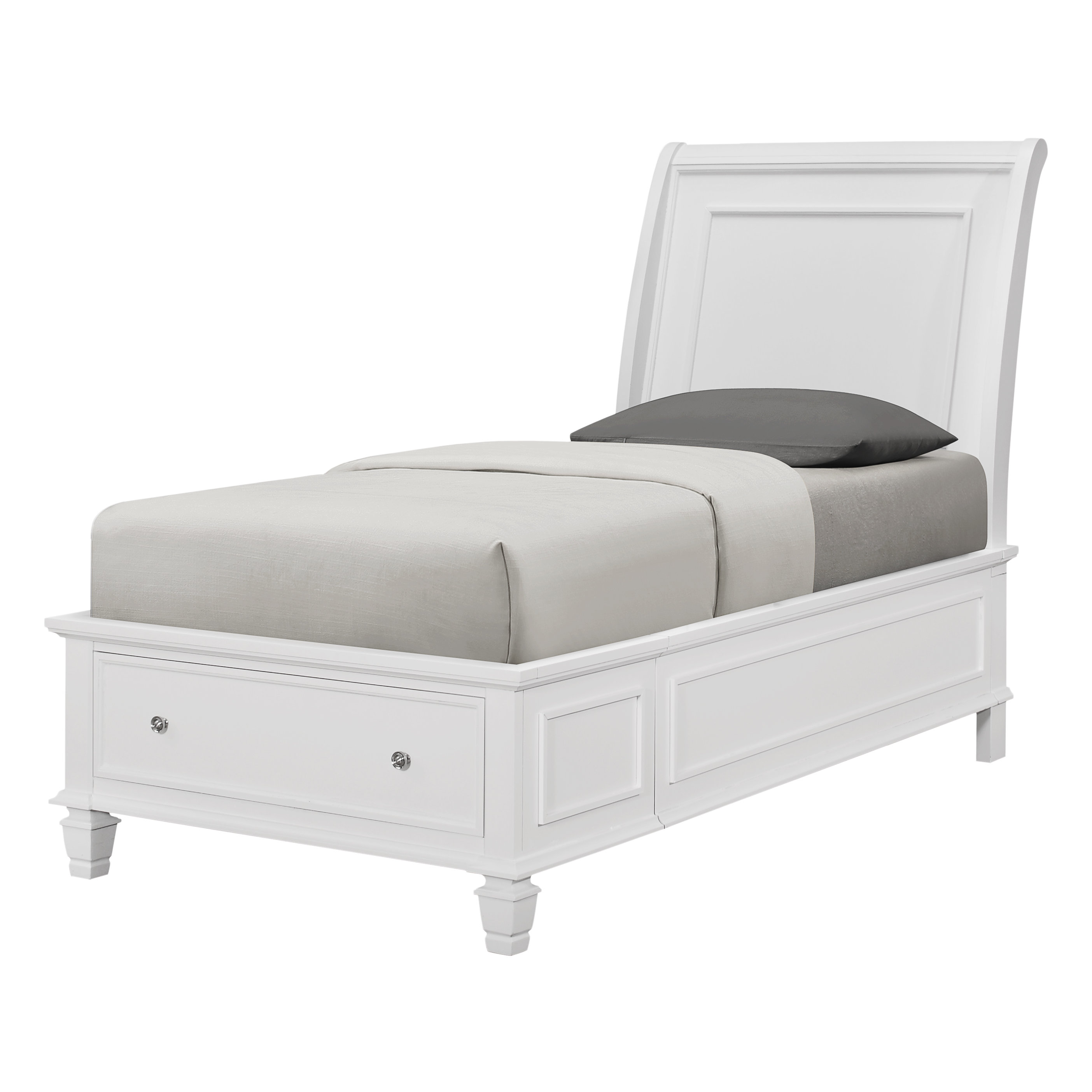 Twin Sleigh Bed with Storage Wayfair