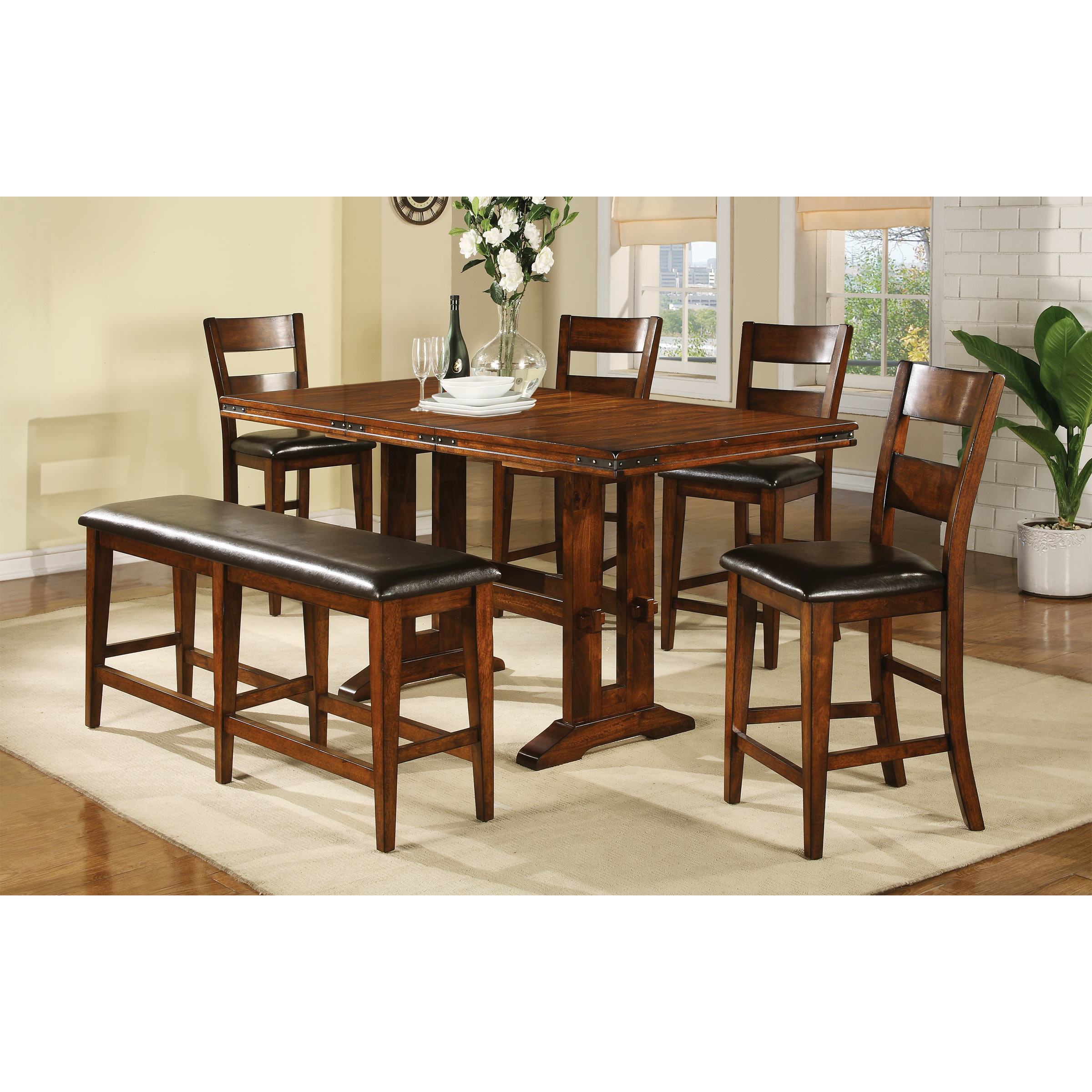 Loon Peak Agatha Counter Height Extendable Dining Table & Reviews | Wayfair