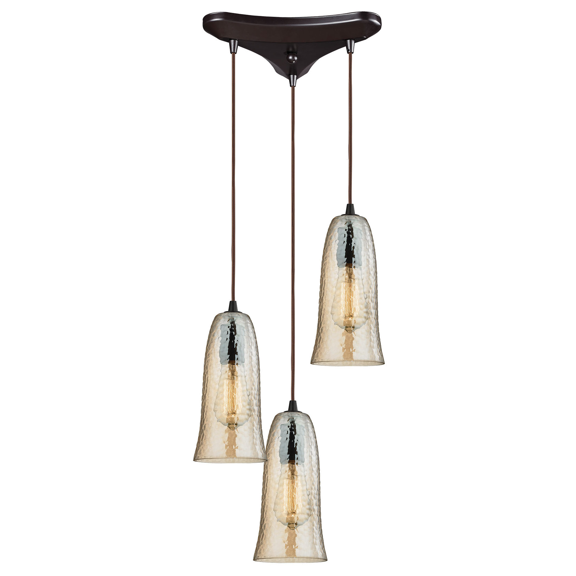 3 Light Cascade Pendant Wayfair