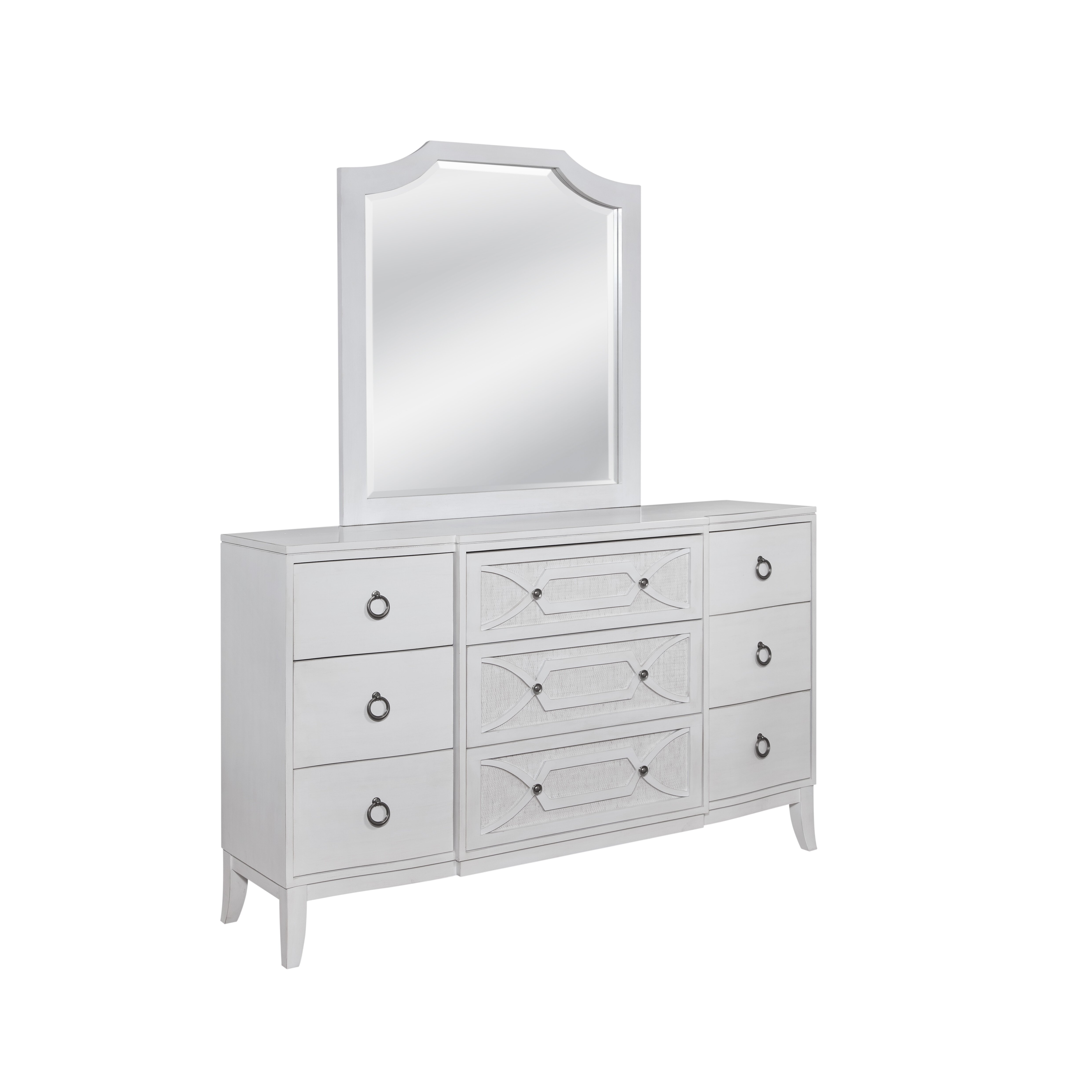 House Of Hampton 9 Drawer Dresser With Mirror And Reviews Wayfair 0617