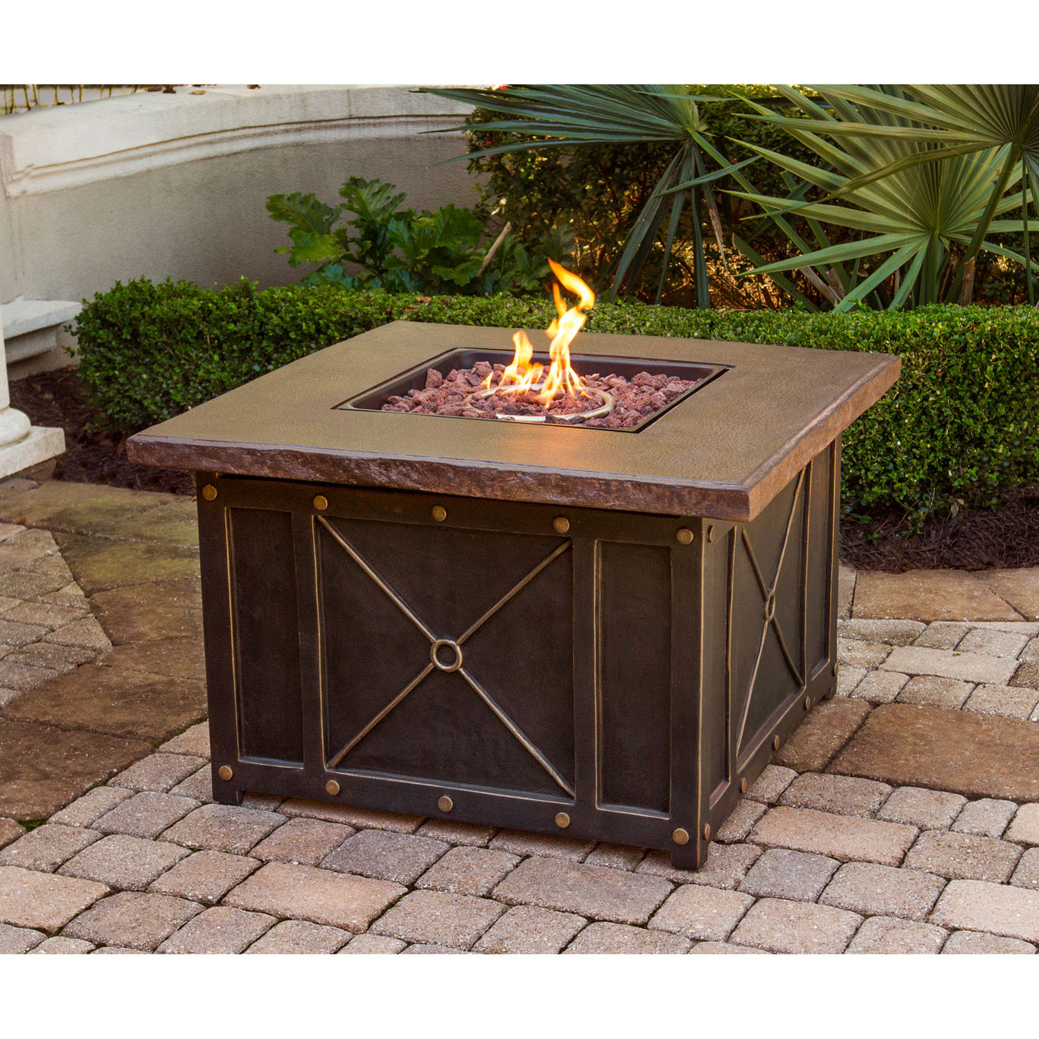 Cambridge Dura Stone Gas Fire Pit & Reviews Wayfair