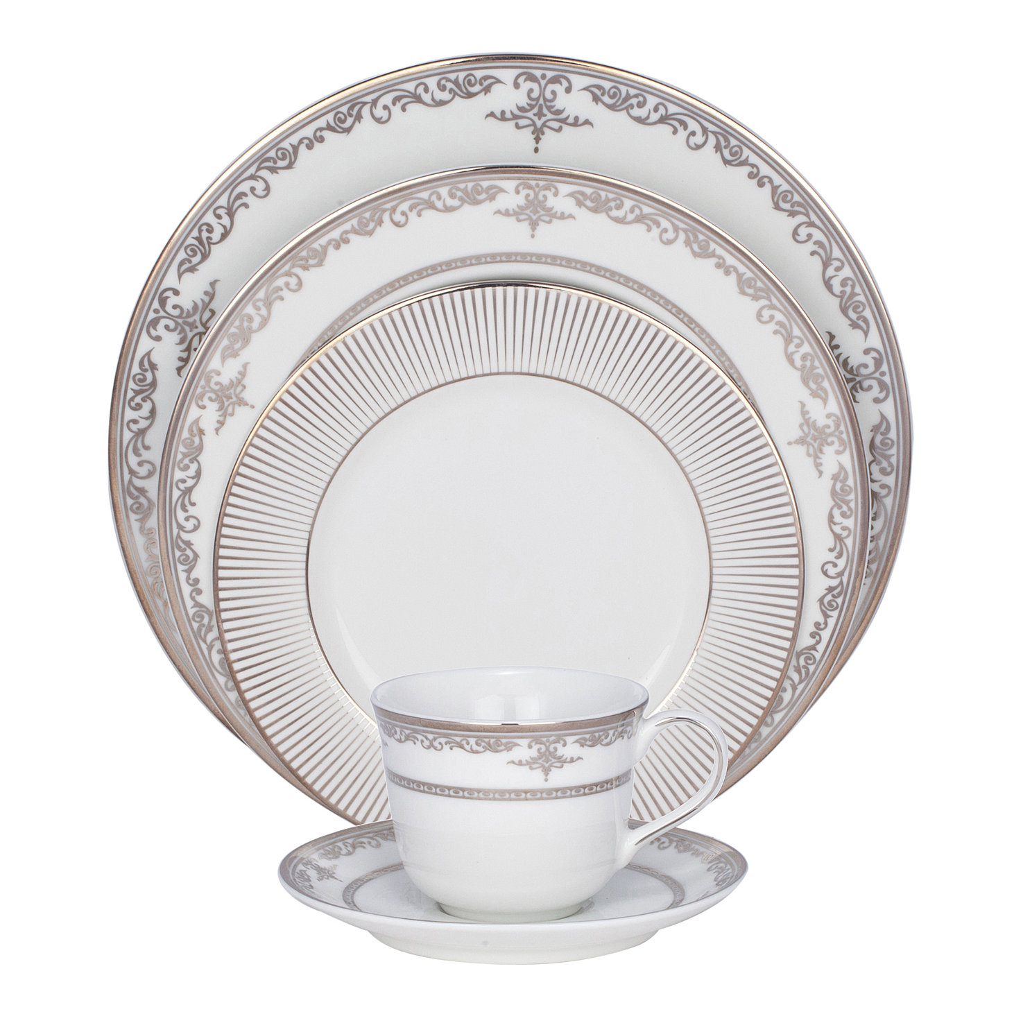 Pearl Harbor Fine China 5 Piece Place Setting Wayfair