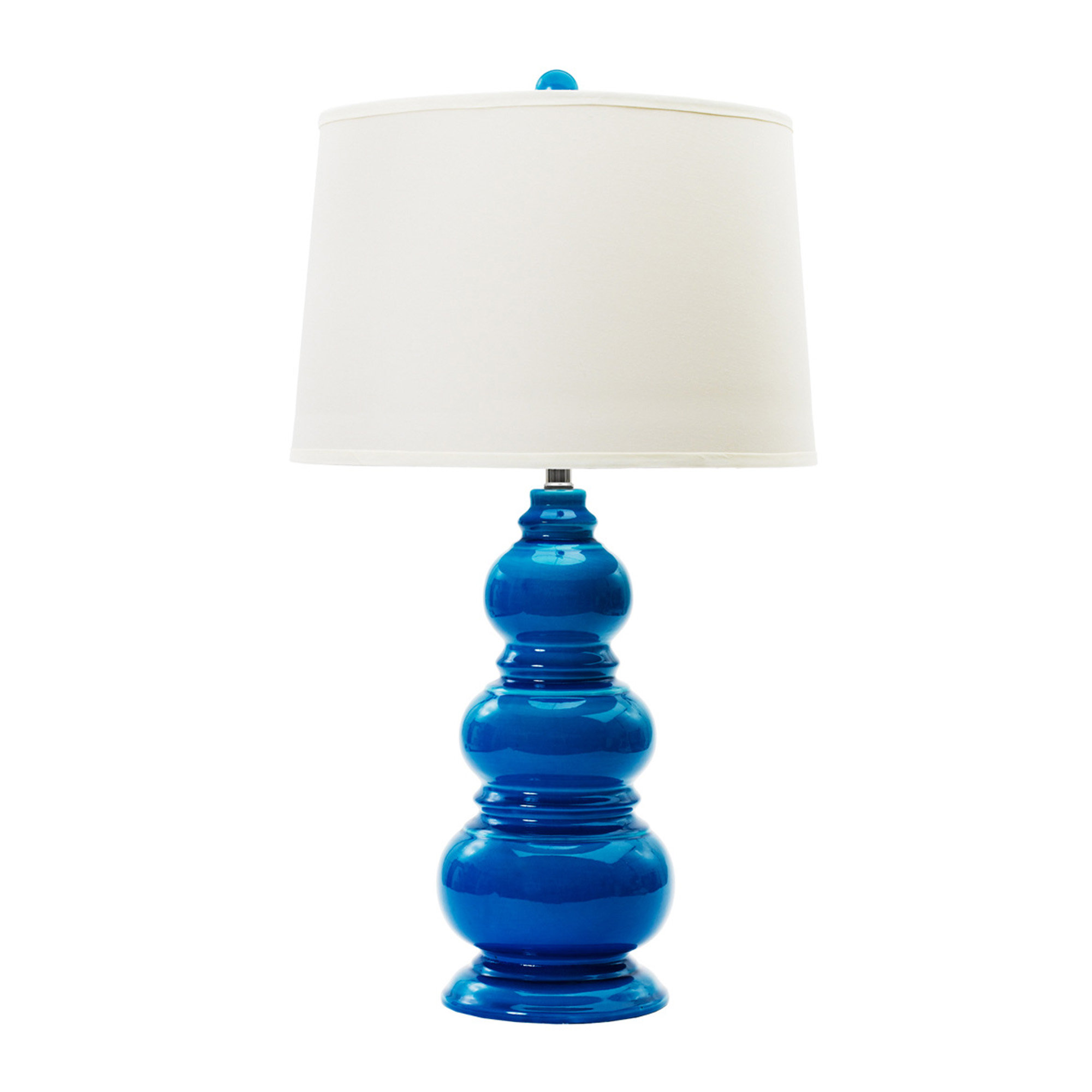 Fangio Turquoise 30" H Table Lamp with Empire Shade Wayfair