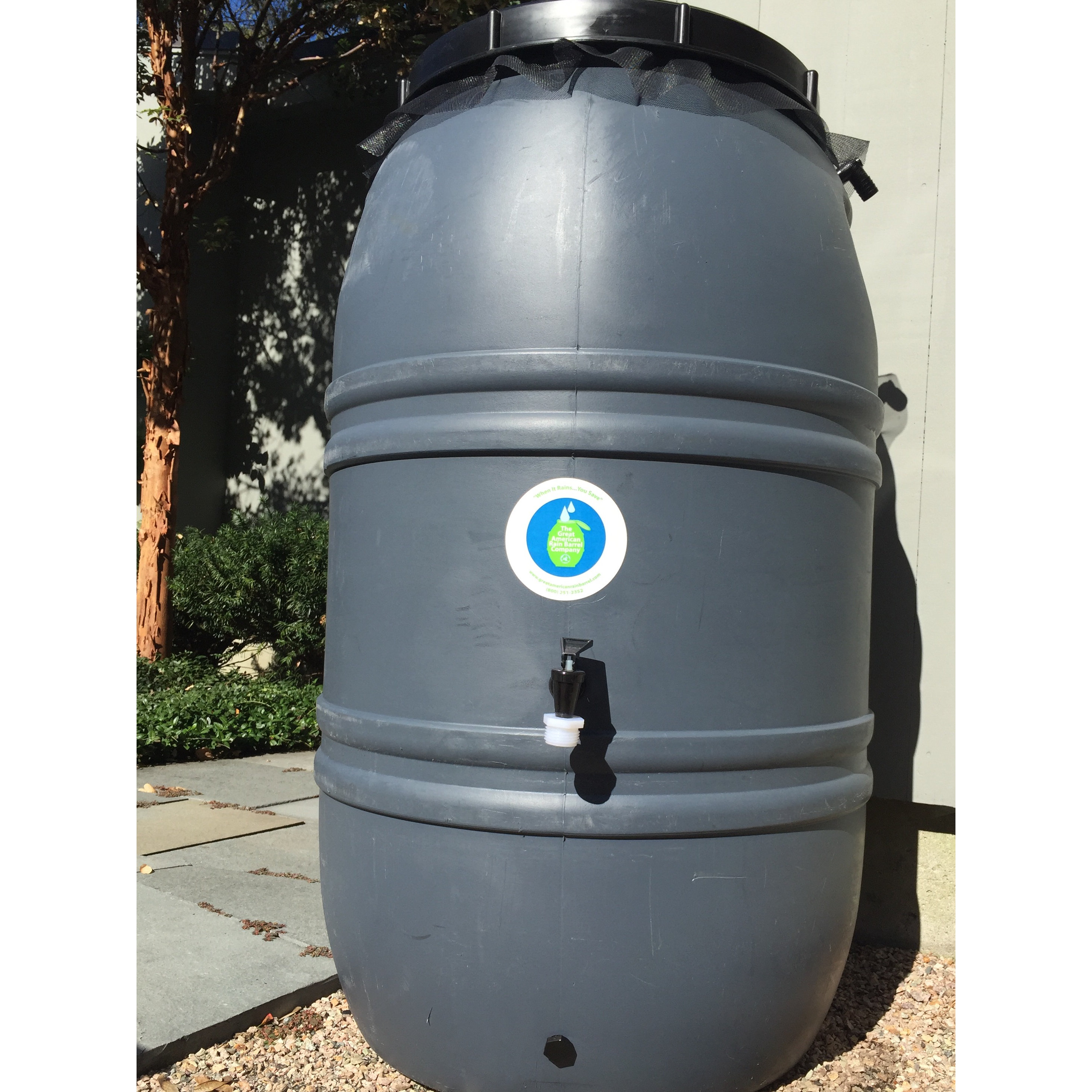 GreatAmericanRainBarrel 60 Gal Rain Barrel & Reviews Wayfair