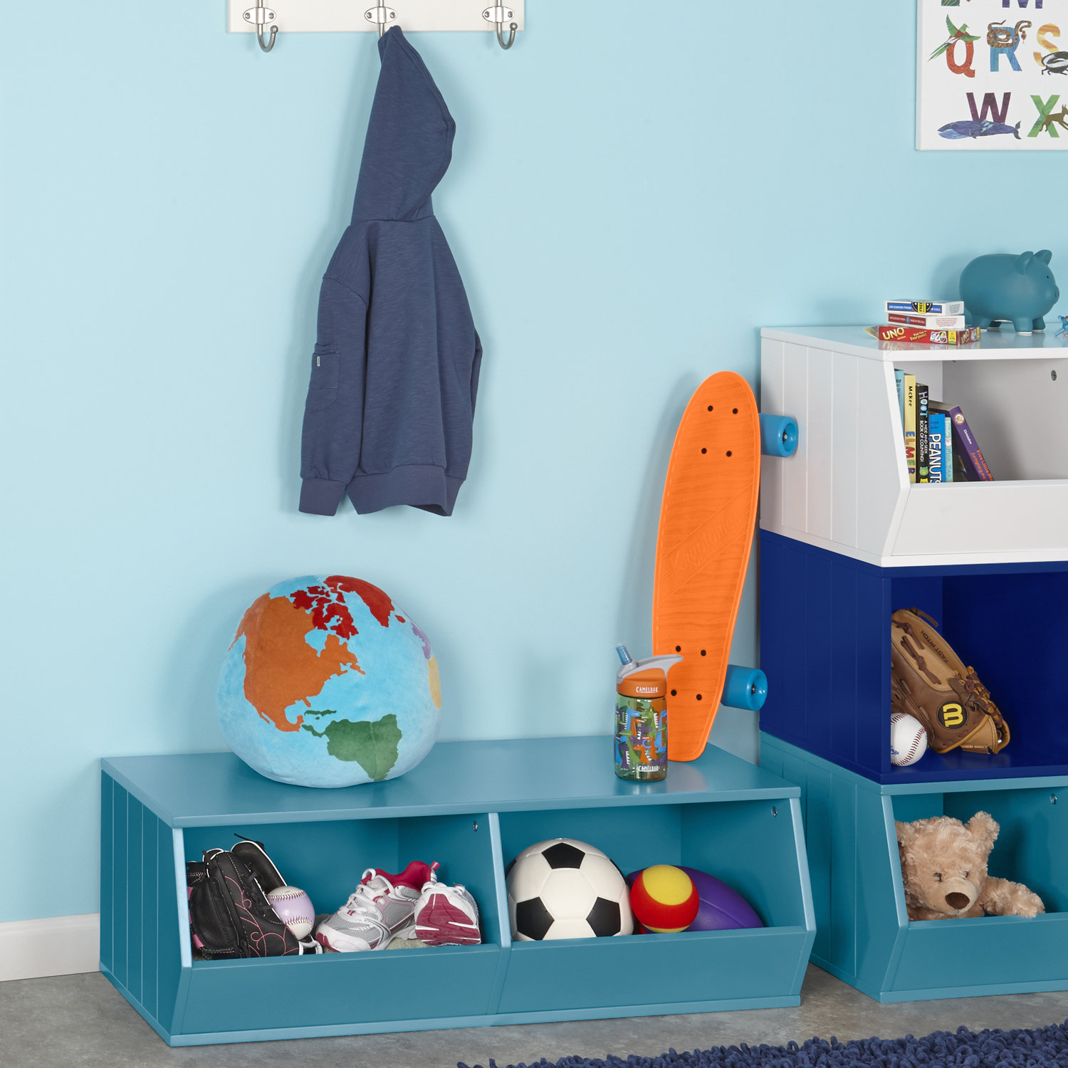 large rectangle toy storage bin