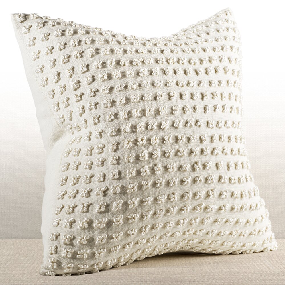 Nina Linen Throw Pillow Wayfair