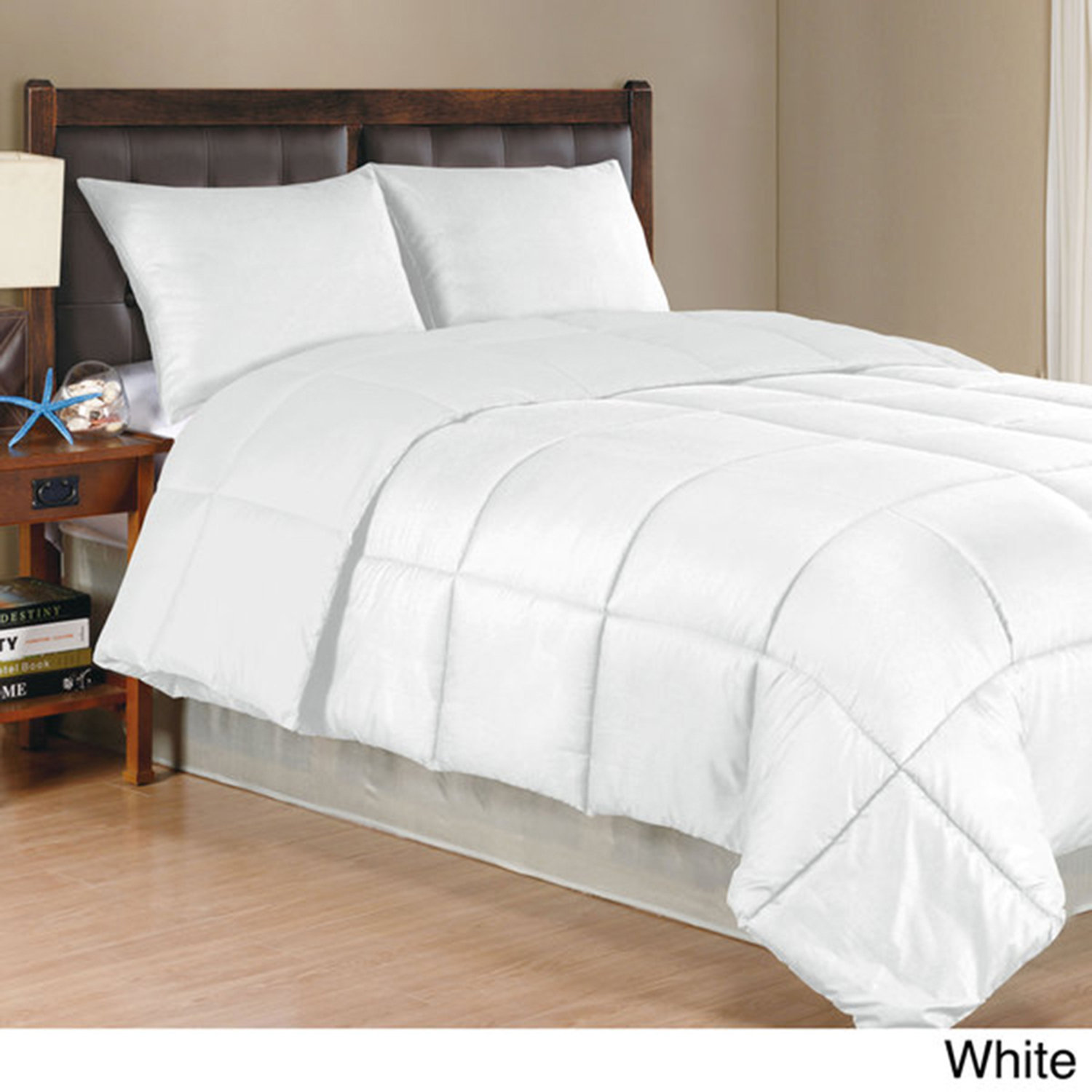 South Bay Solid Microfiber Down Alternative Comforter & Reviews Wayfair