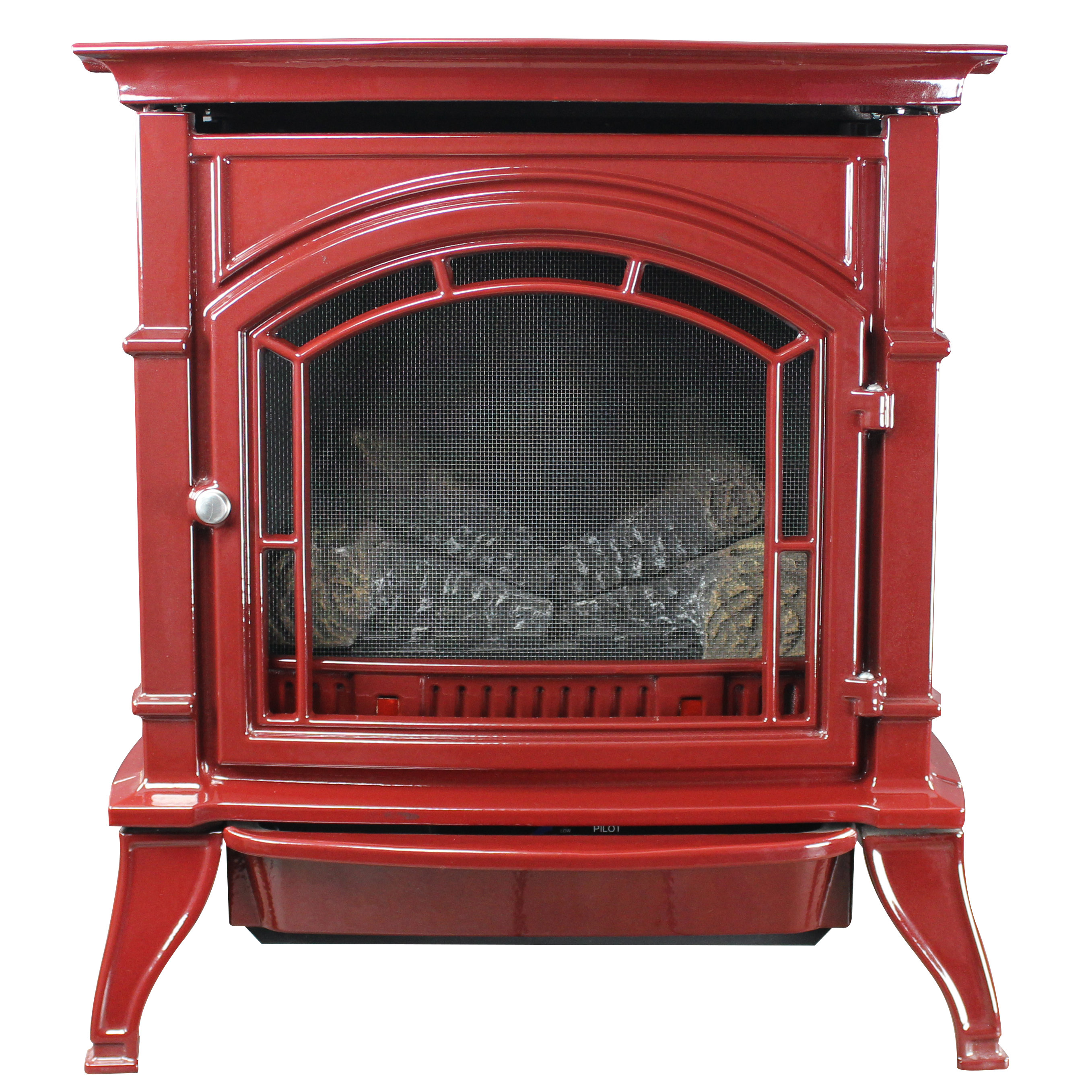 Vent Free Enameled Porcelain Cast Iron 1,500 Square Foot Natural Gas