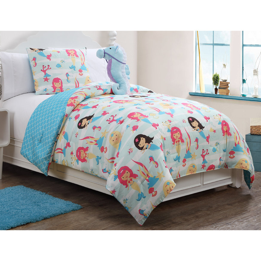 VCNY Mermaid Comforter Set & Reviews Wayfair