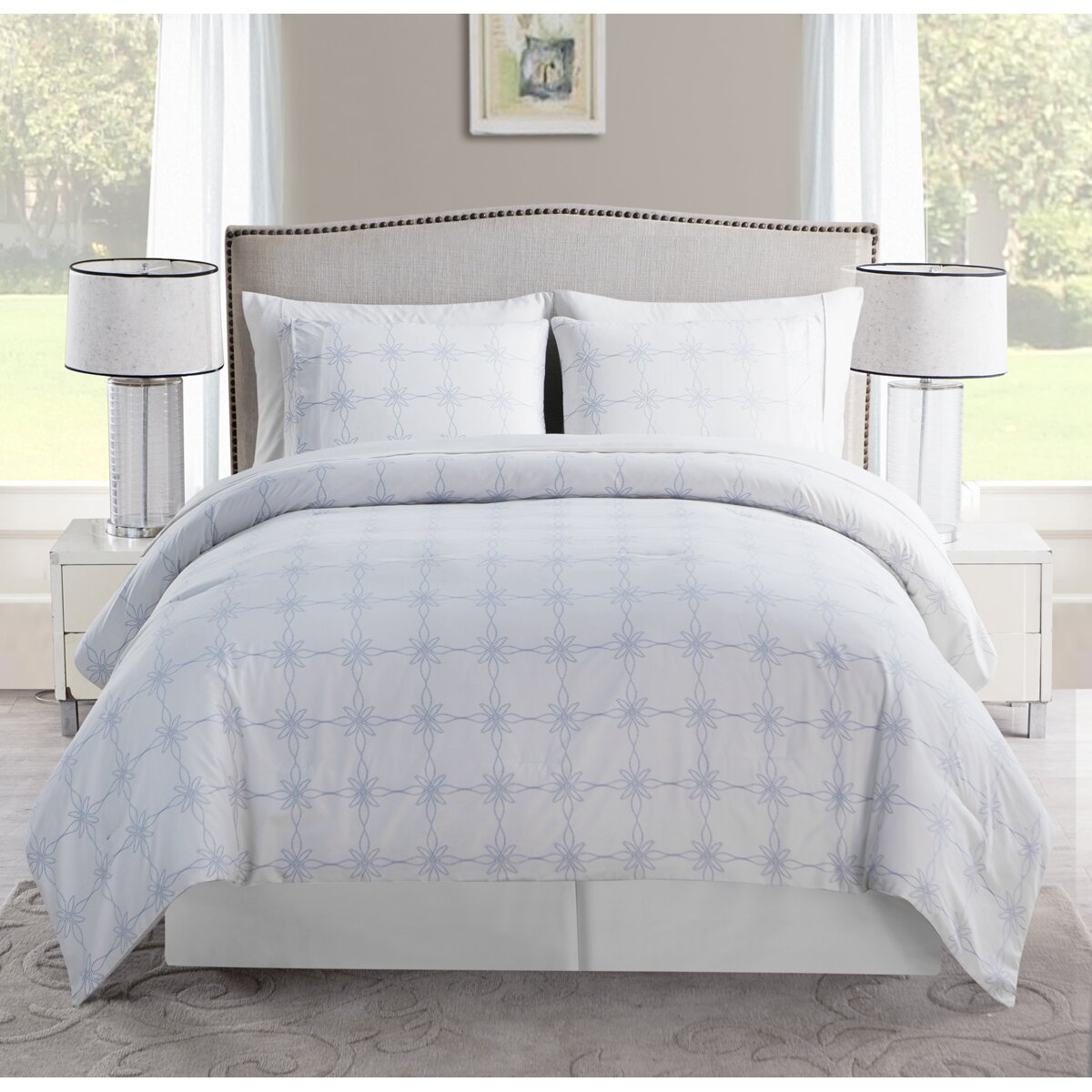 VCNY Berkshire 8 Piece Comforter Set & Reviews | Wayfair