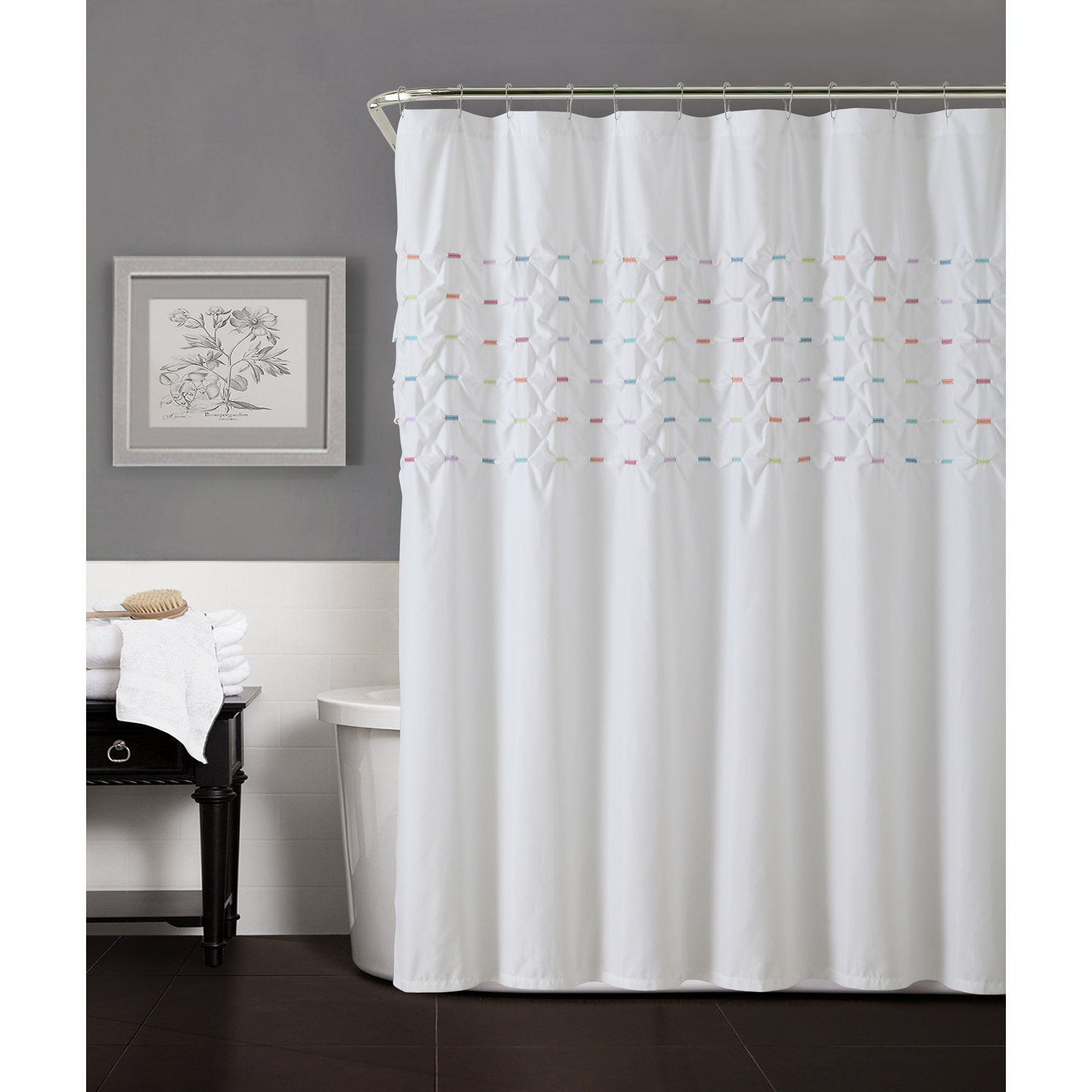 VCNY Vivid Shower Curtain & Reviews Wayfair