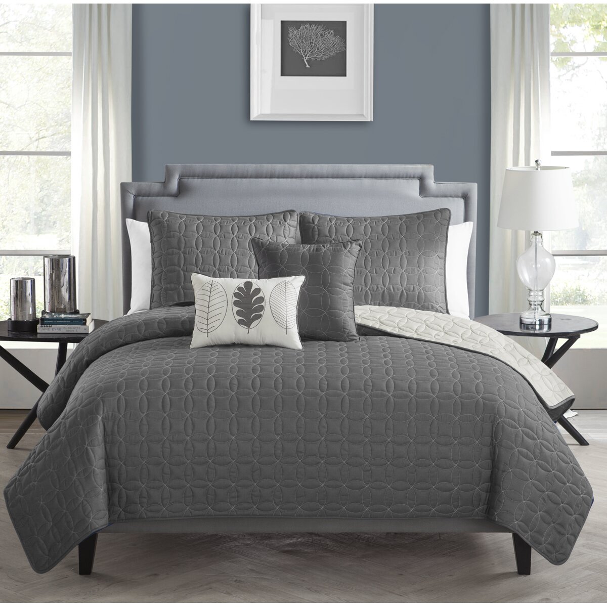 VCNY Hayden 5 Piece Quilt Set & Reviews | Wayfair