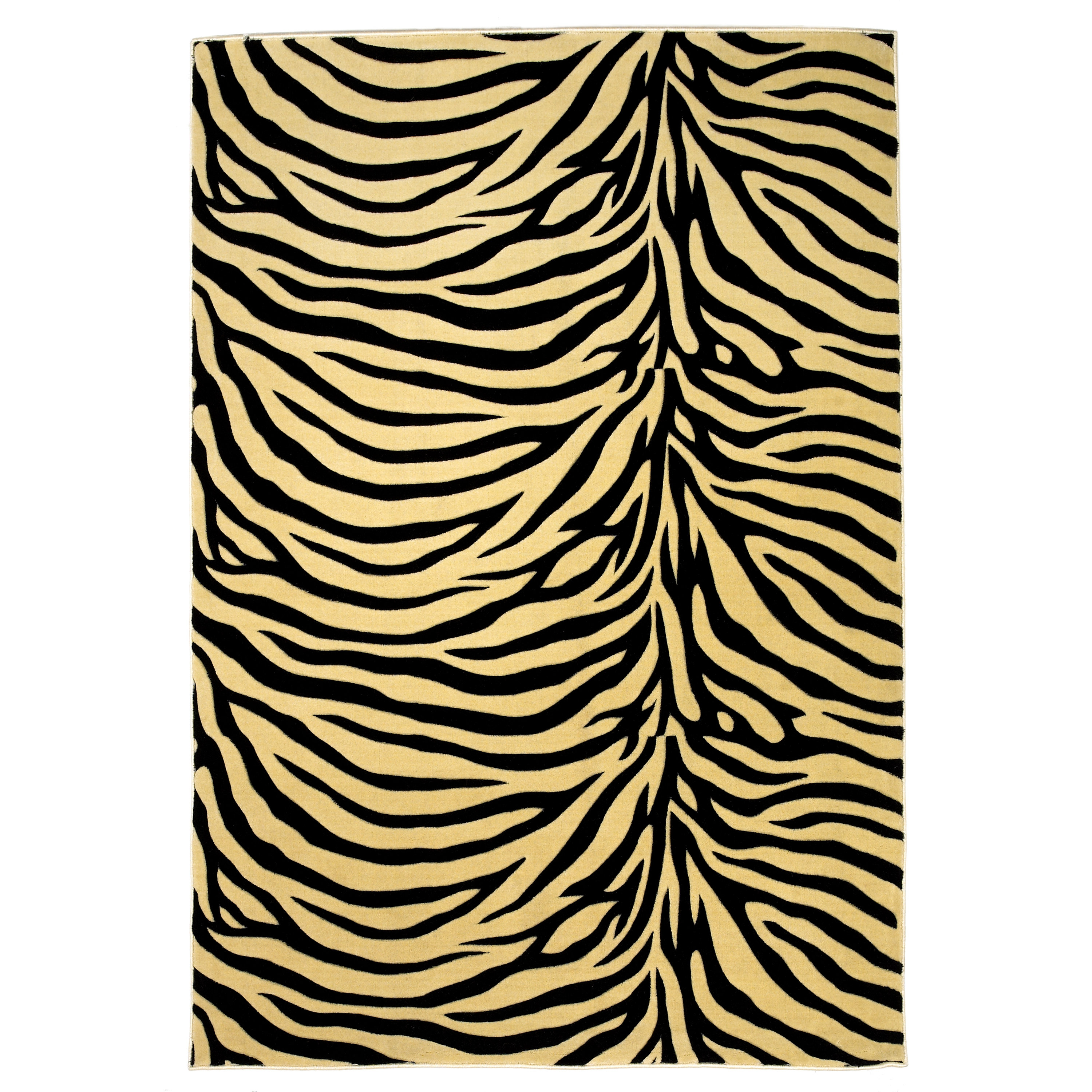 KAS Rugs Moda Ivory/Black Zebra Rug & Reviews Wayfair