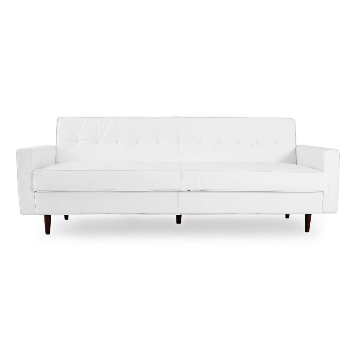 Kardiel Eleanor Mid Century Modern Leather Sofa & Reviews Wayfair