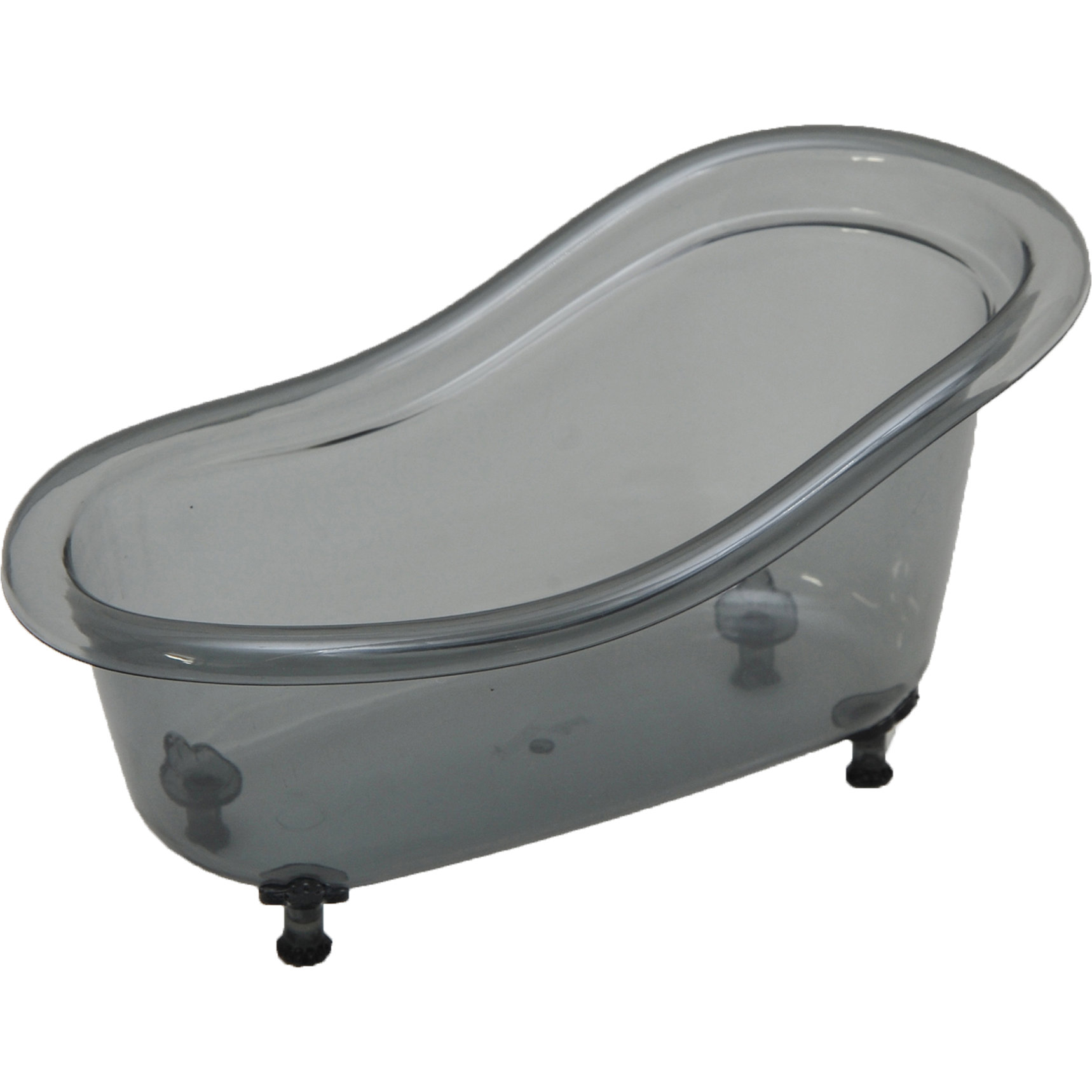 Acrylic Claw Foot Bathtub Basket Counter Top Organizer | Wayfair