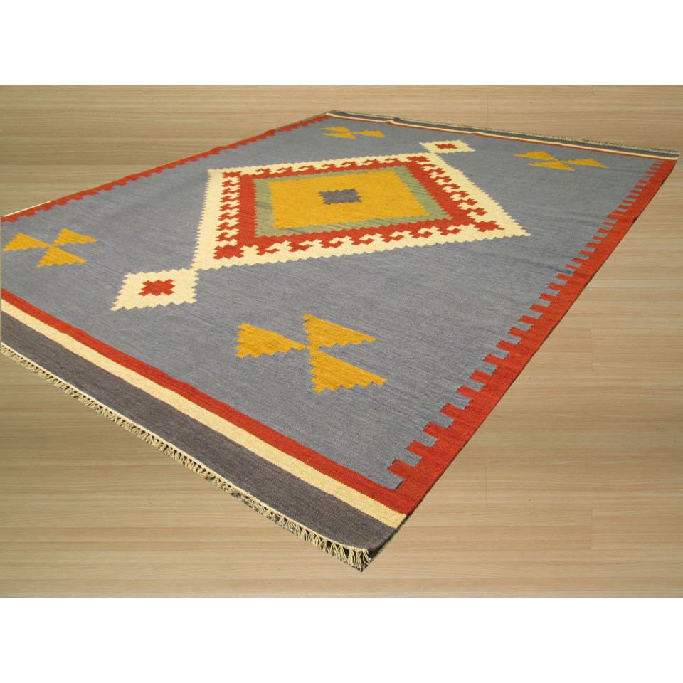 Gray/Red Area Rug Wayfair