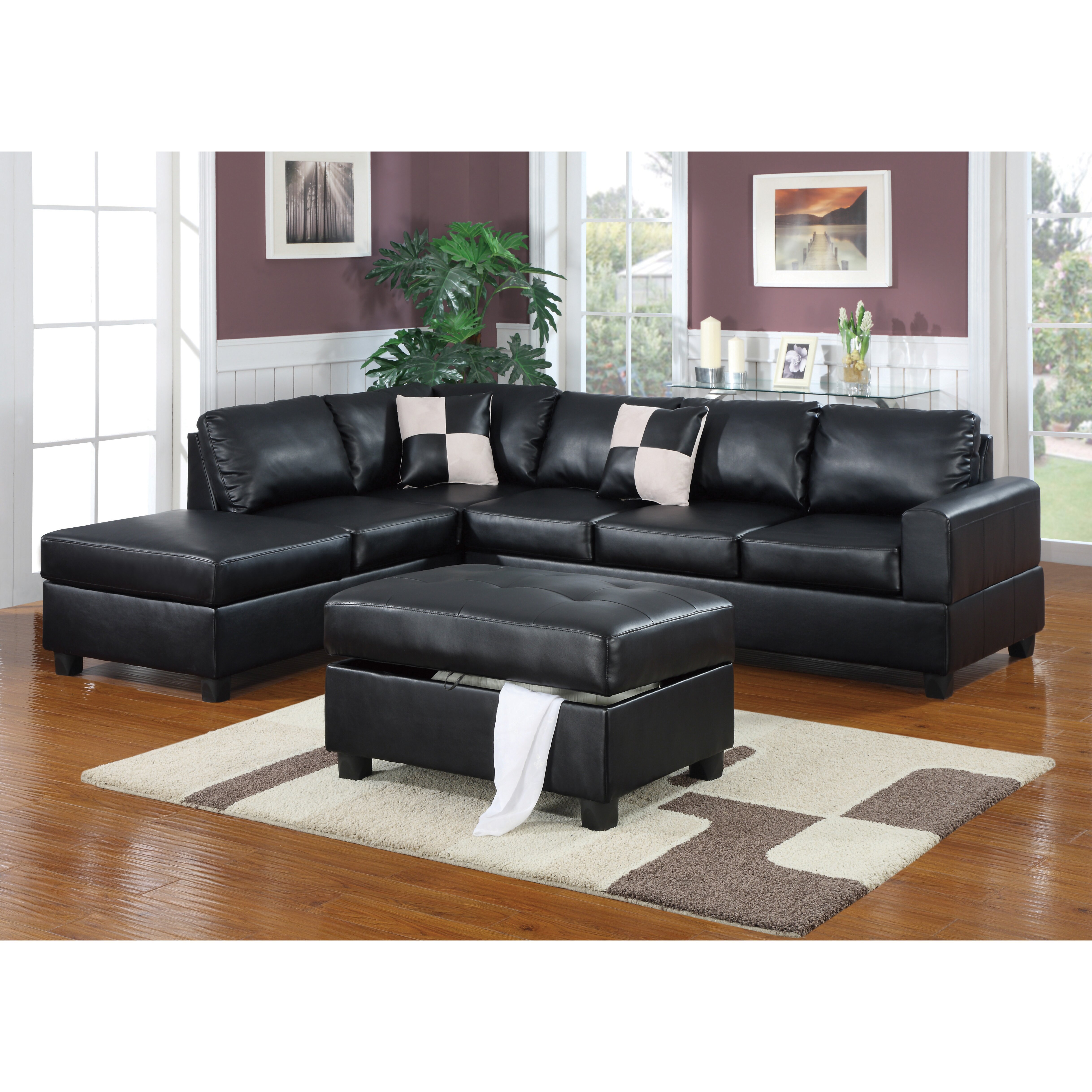 Latitude Run Reversible Chaise Sectional Reviews Wayfair   Bobkona Reversible Chaise Sectional LTRN2333 