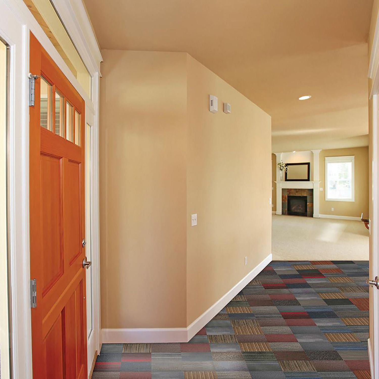 Nance Industries Assorted Do It Yourself 24" x 24" Carpet Tile