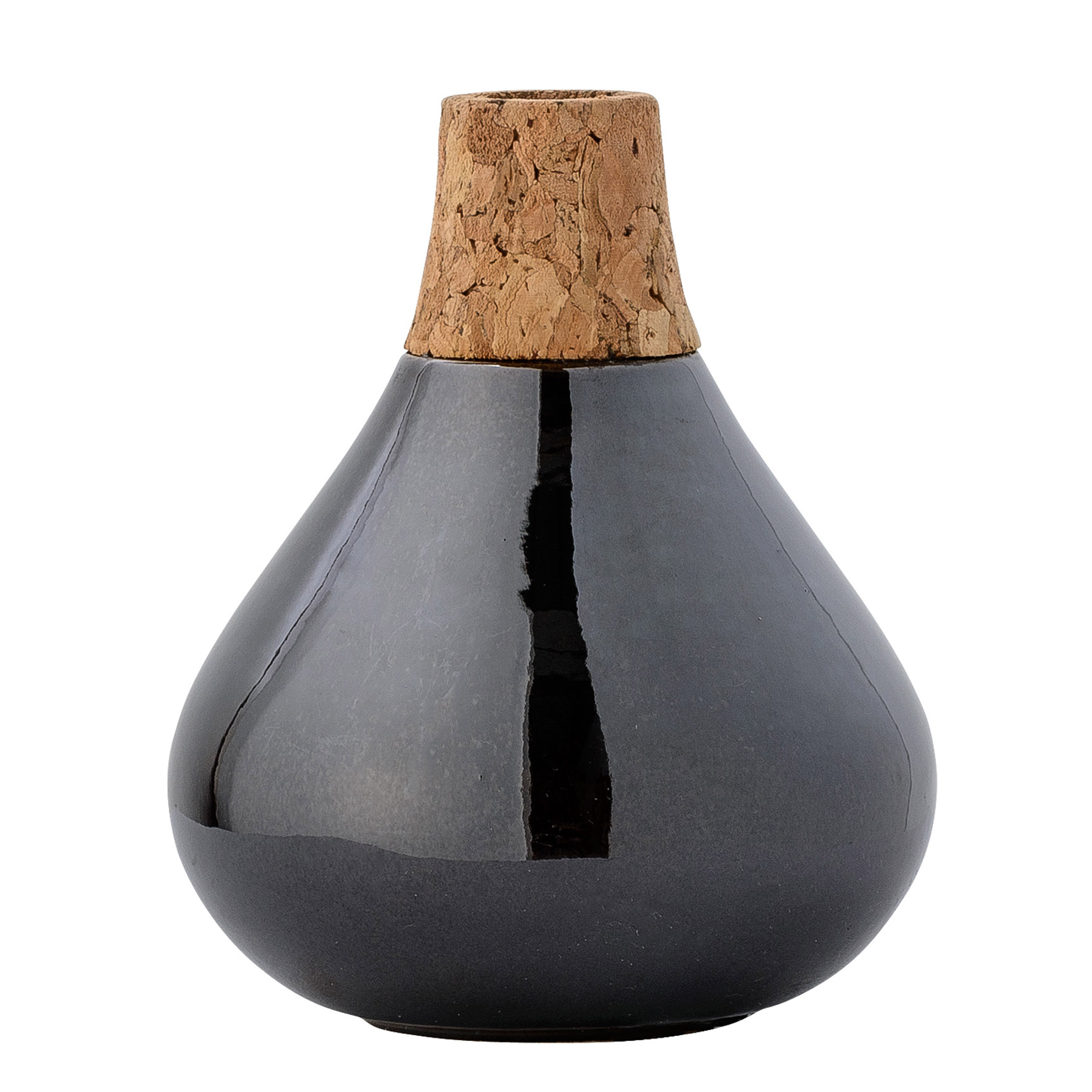 Bloomingville Ceramic Vase with Cork Neck & Reviews Wayfair