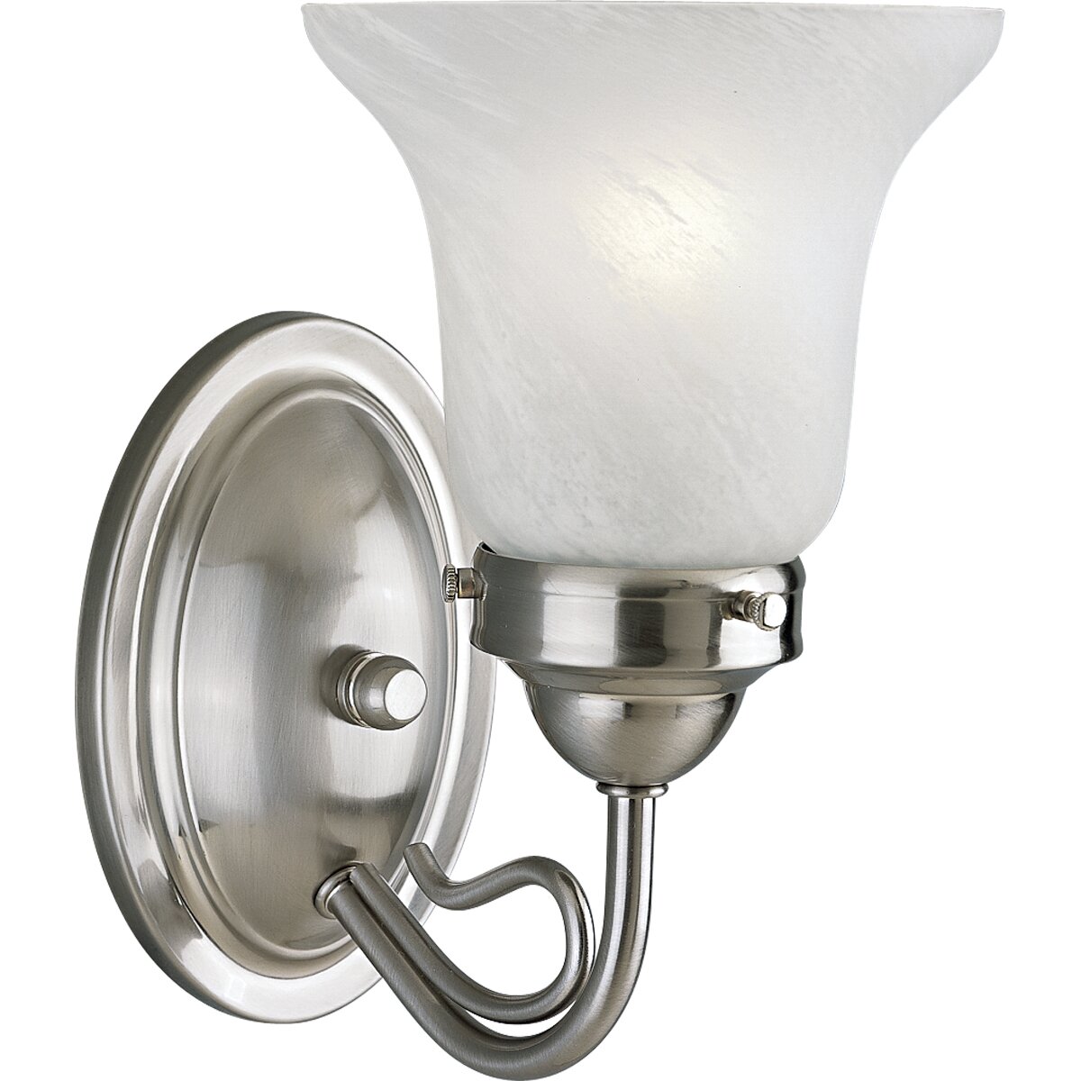 Progress Lighting Bedford Brushed Nickel Wall Sconce & Reviews | Wayfair