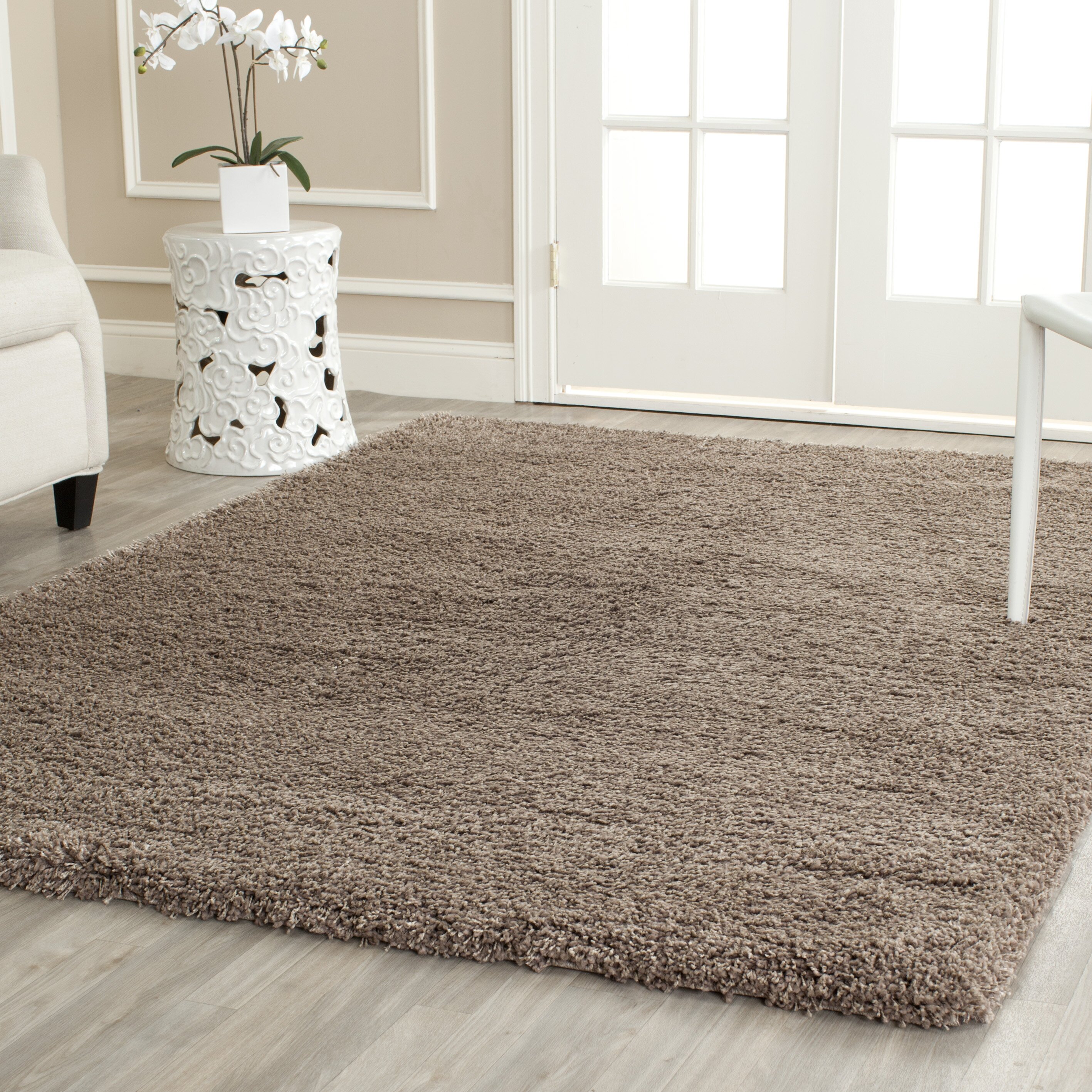 Safavieh Shag Taupe Area Rug Reviews Wayfair