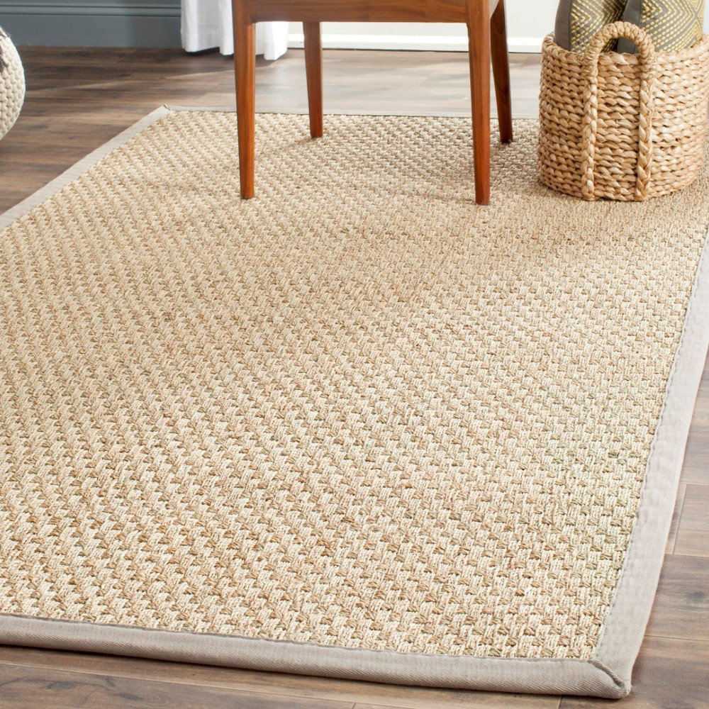 Safavieh Natural Fiber Natural/Grey Indoor Area Rug & Reviews Wayfair