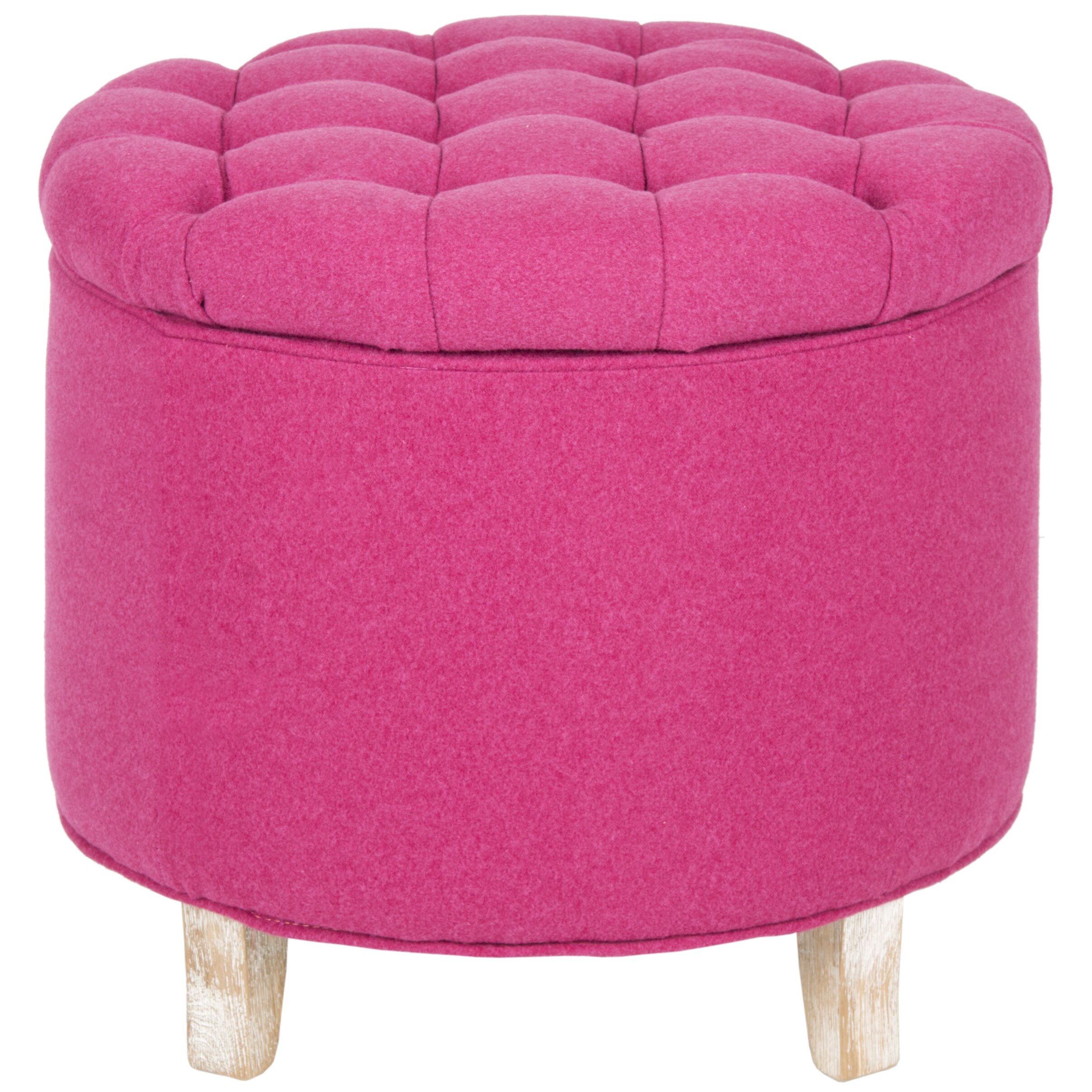 Safavieh Amelia Upholstered Storage Ottoman