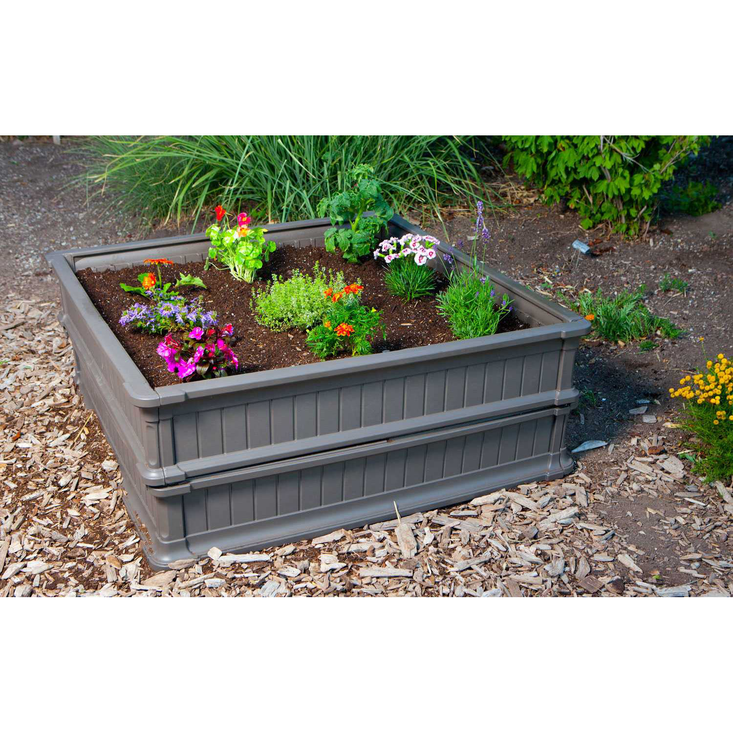 Lifetime Square Raised Garden & Reviews | Wayfair