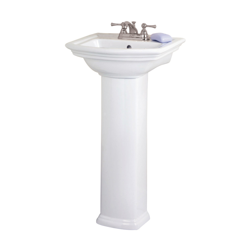 Barclay Washington 460 Pedestal Bathroom Sink & Reviews Wayfair