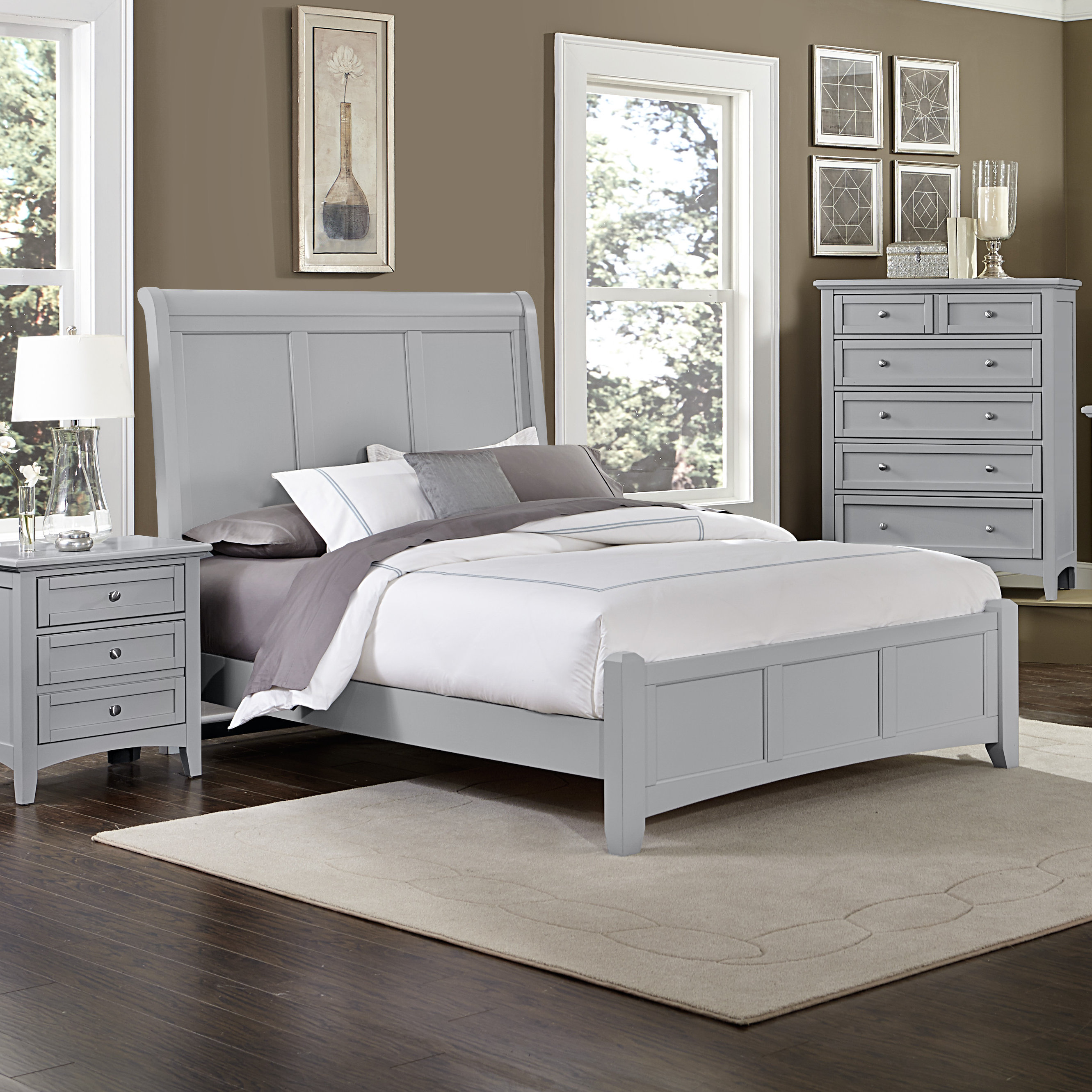 VaughanBassett Mansion Panel Bed & Reviews Wayfair