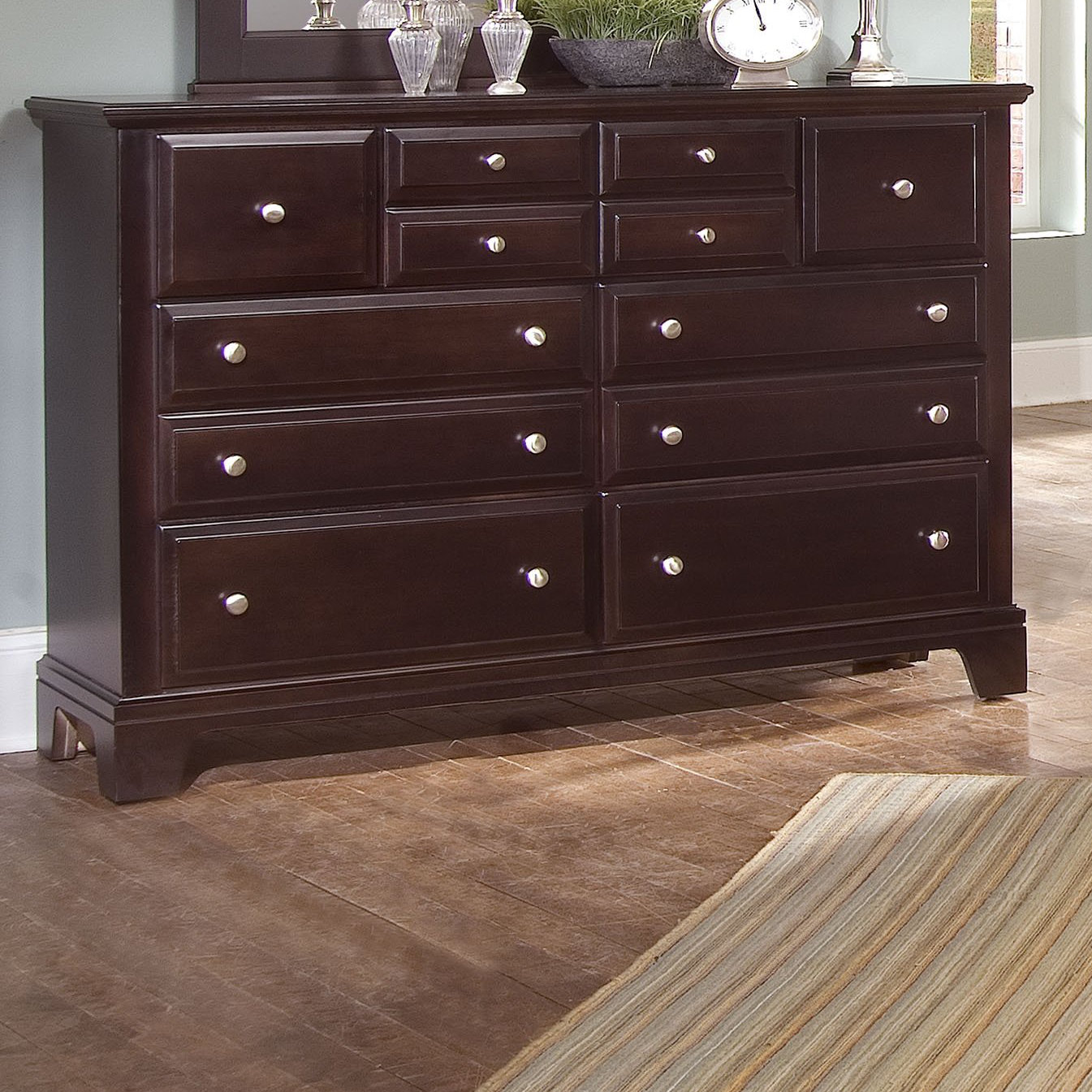 VaughanBassett Hamilton Franklin Triple 7 Drawer Dresser & Reviews