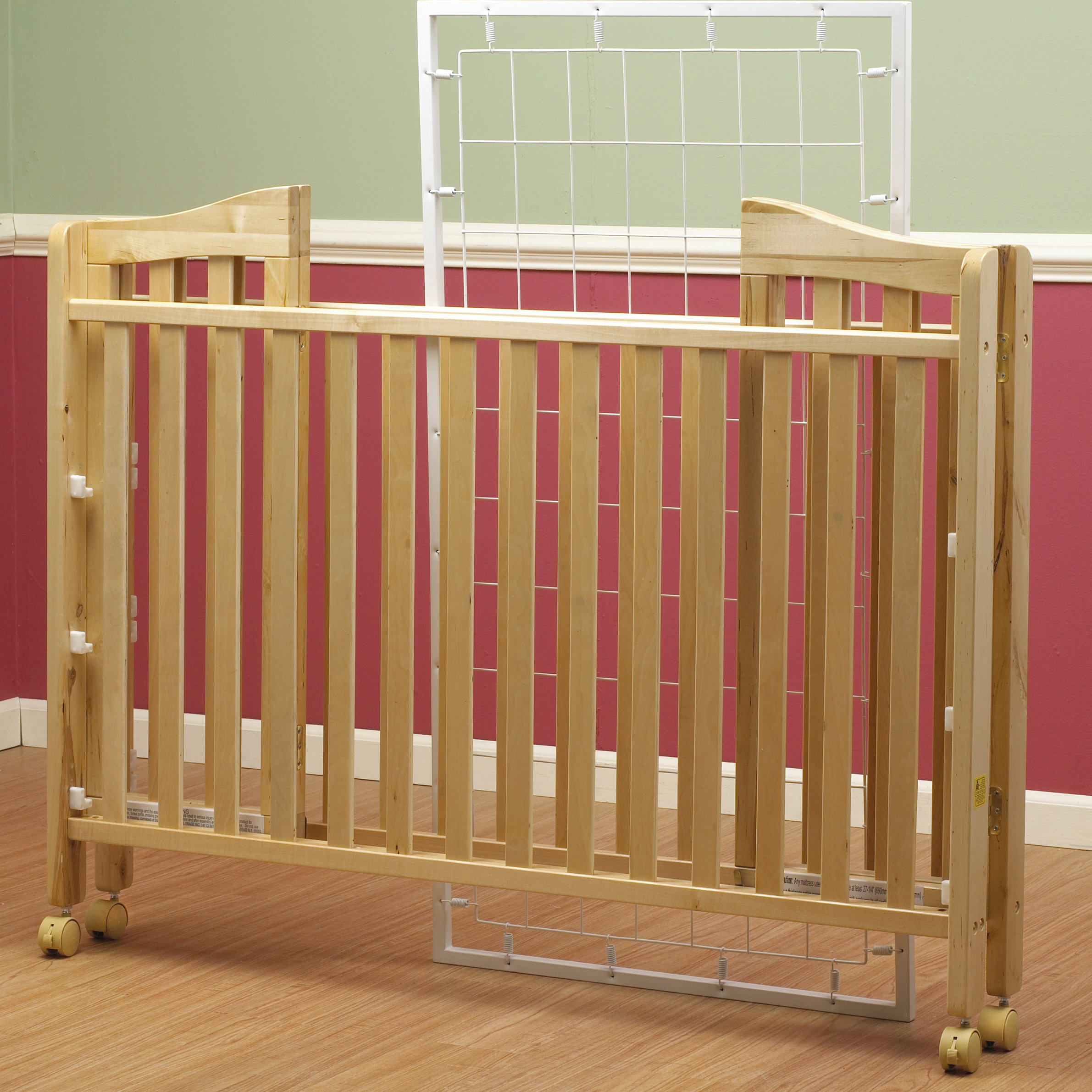 Orbelle Lisa Two Level Full Size Folding Convertible Crib & Reviews