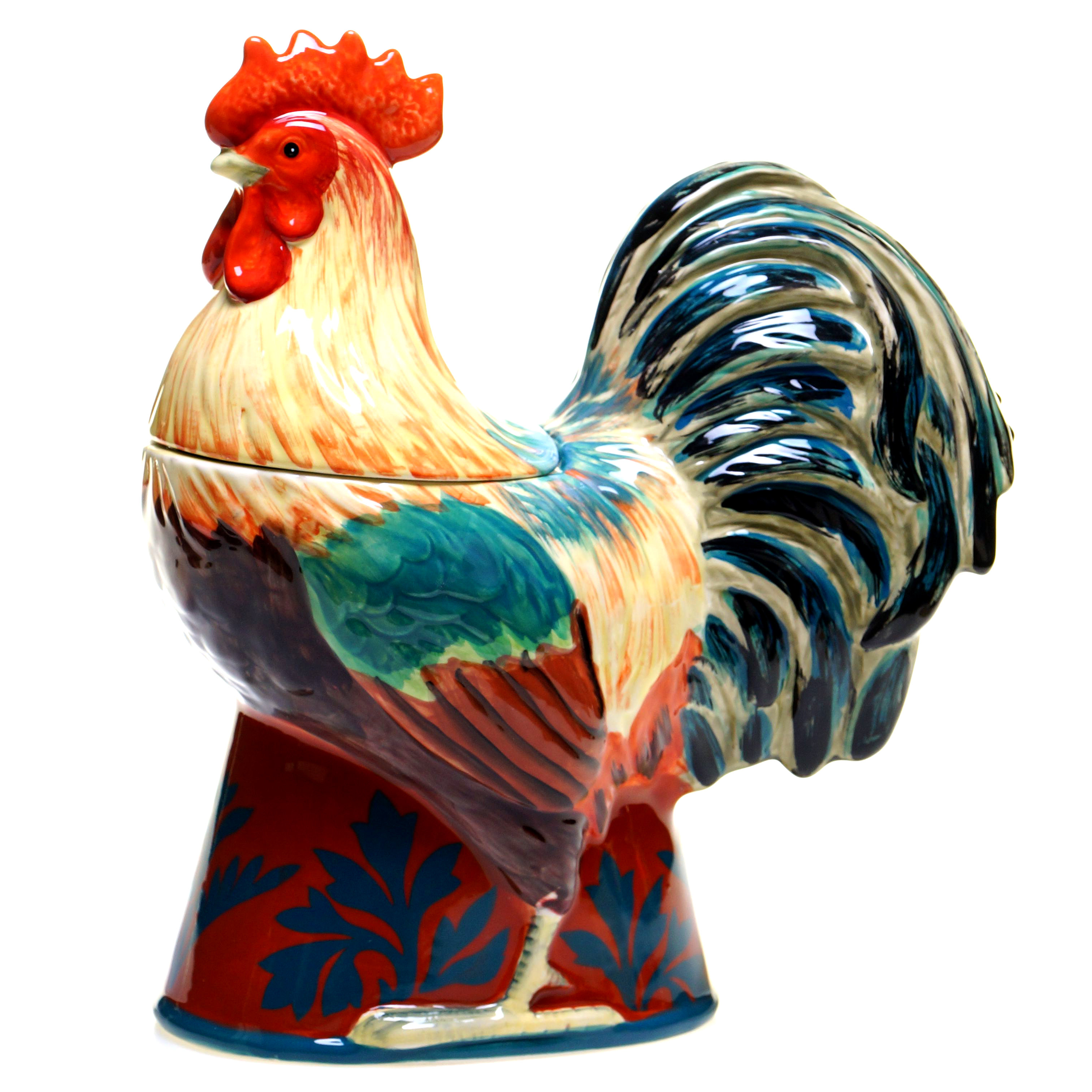 Certified International Rustic Rooster Cookie Jar & Reviews Wayfair