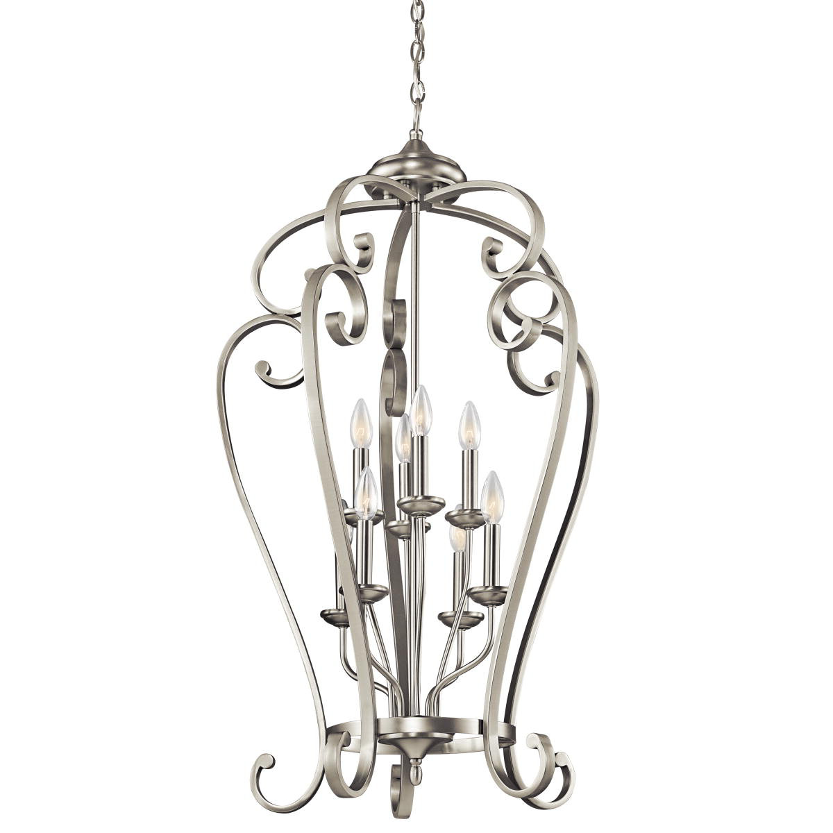 Kichler Monroe 8 Light Foyer Cage Chandelier & Reviews Wayfair